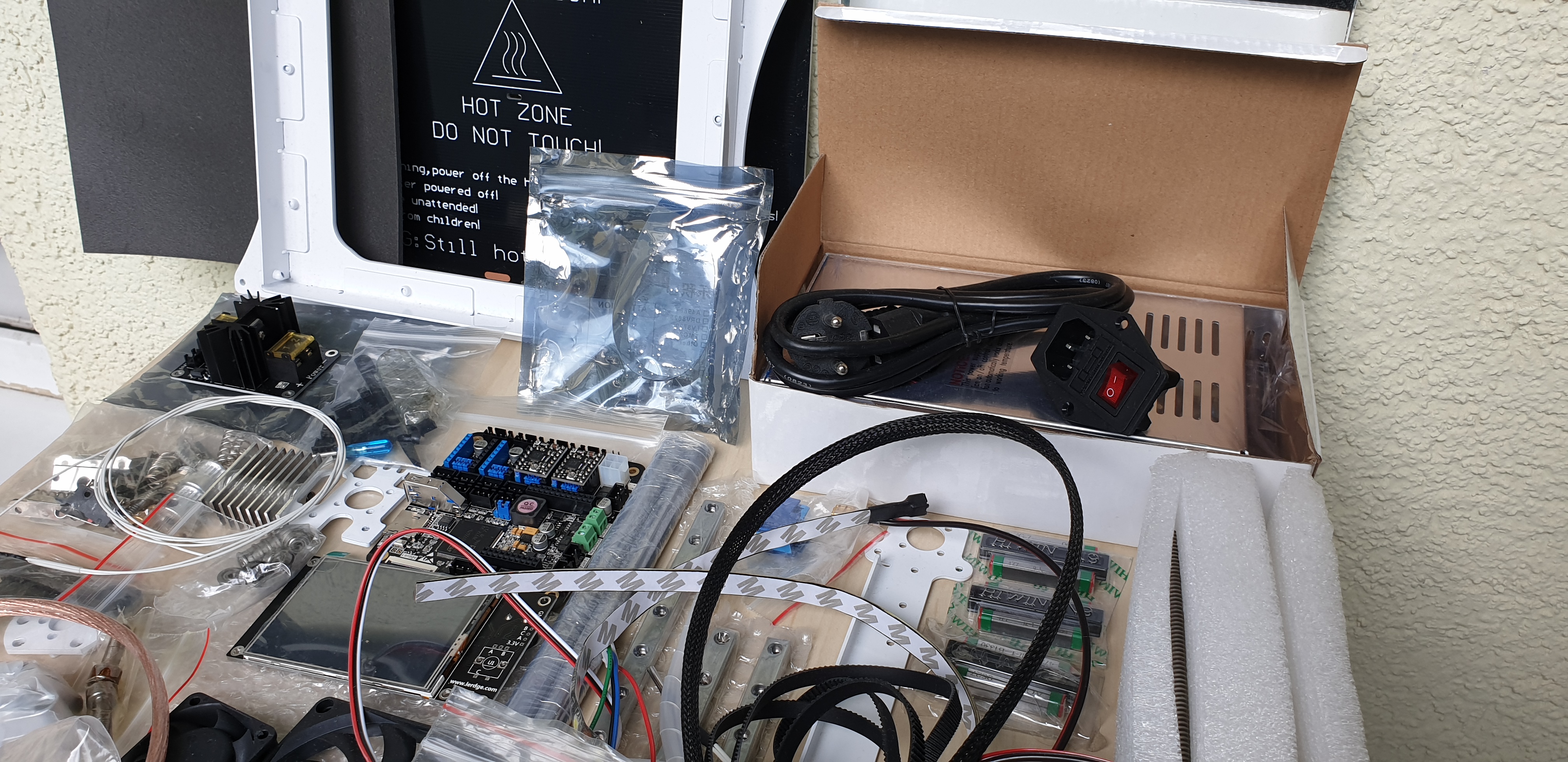 Набор 3D-принтера ZAV MAX PRO KIT - новый полный комплект для сборки