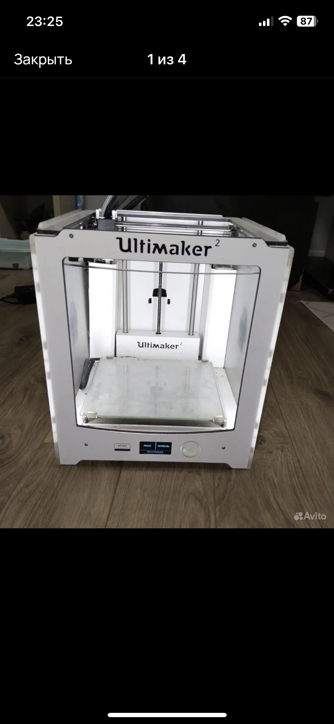 Продаю 3д принтер ultimaker2