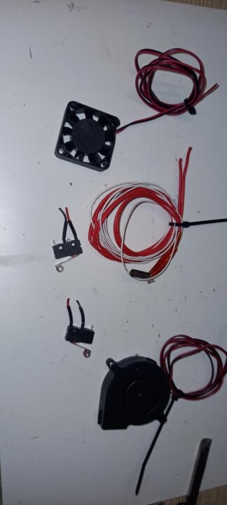 Запчасти для 3д принтера и чпу