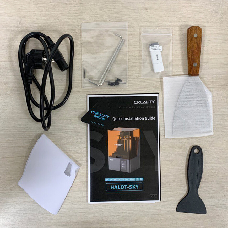 3D принтер Creality HALOT-SKY 2022 Б/У