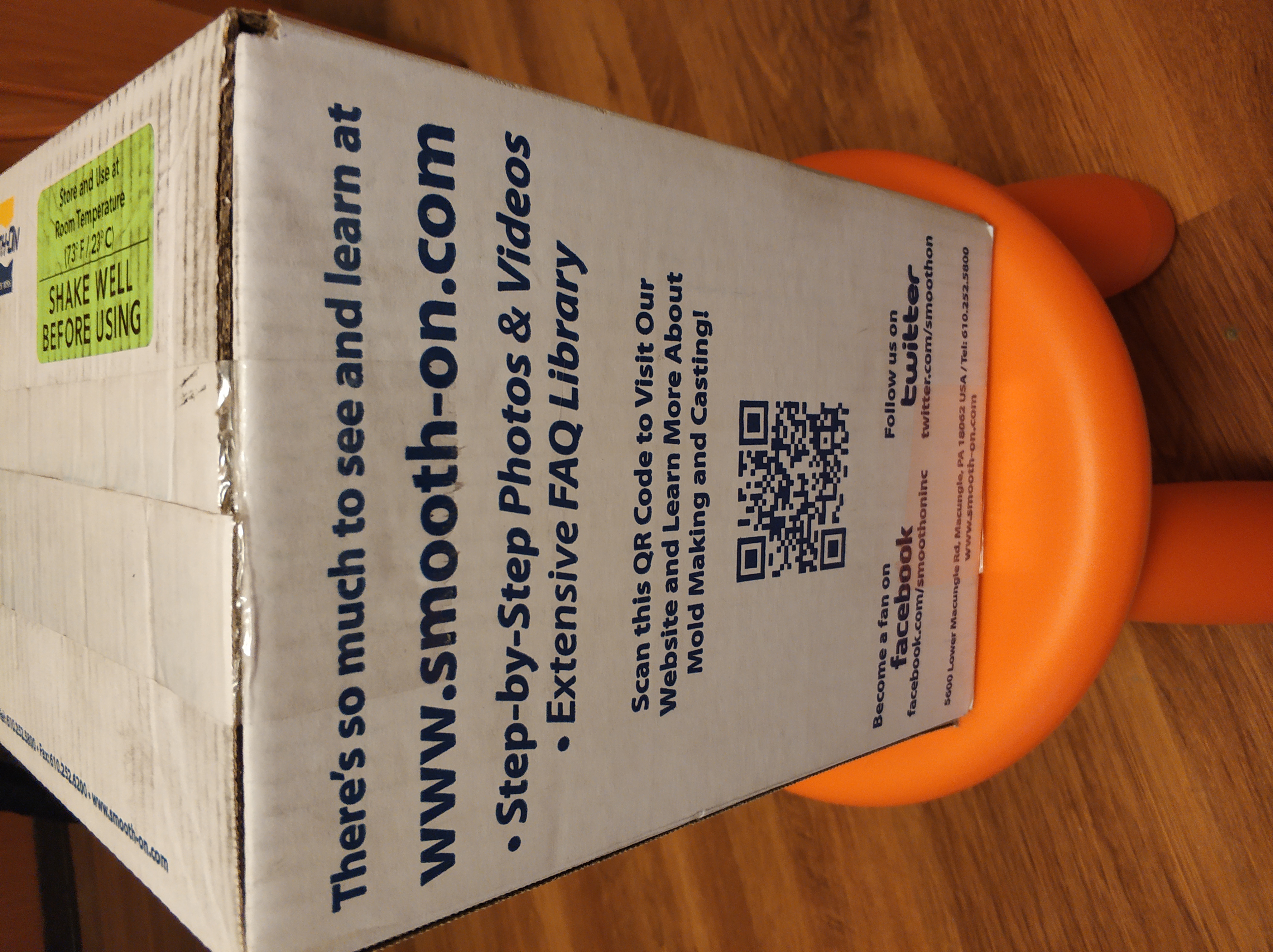 Продается литьевой пластик smooth cast onyx fast 7.48 кг