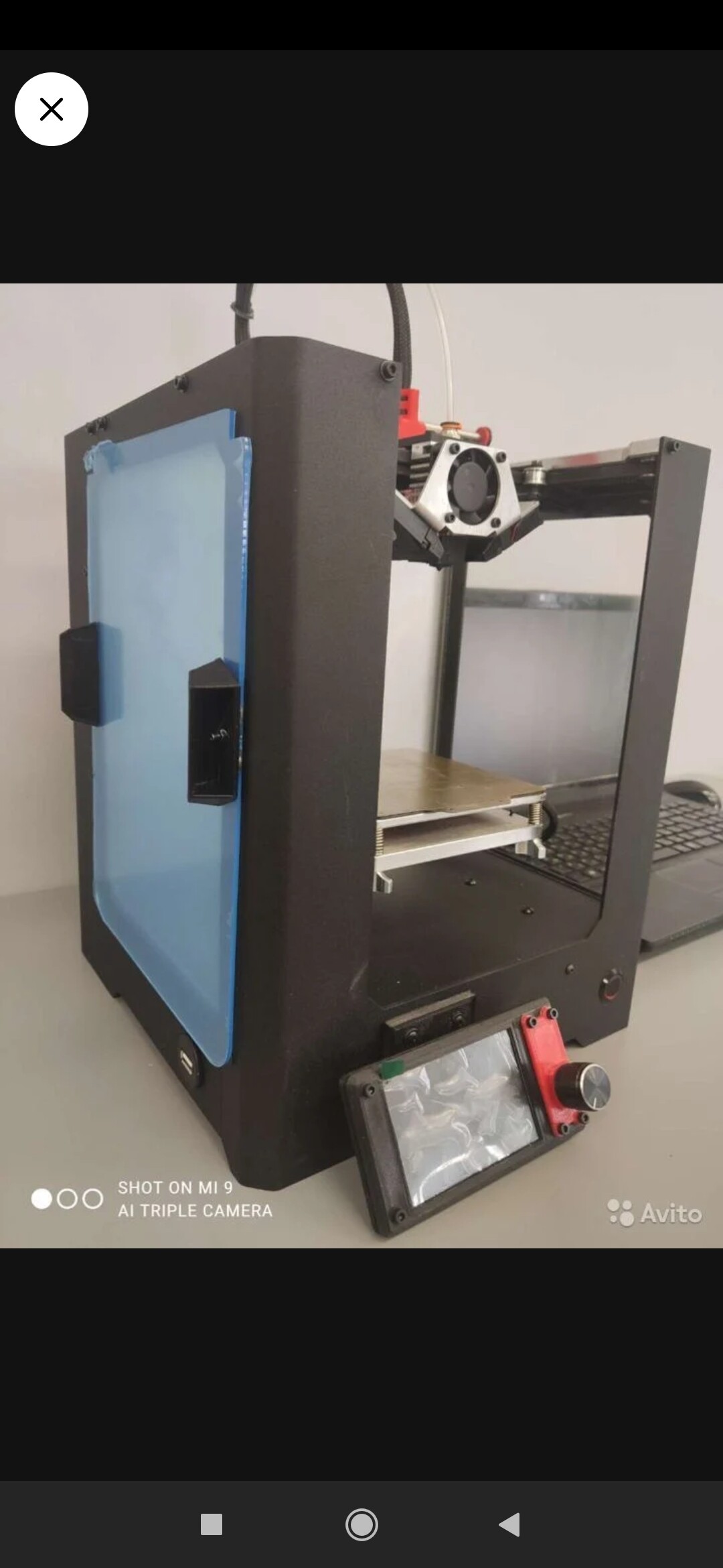 3D Принтер мини на базе корпуса VS3D Mini Steel 10