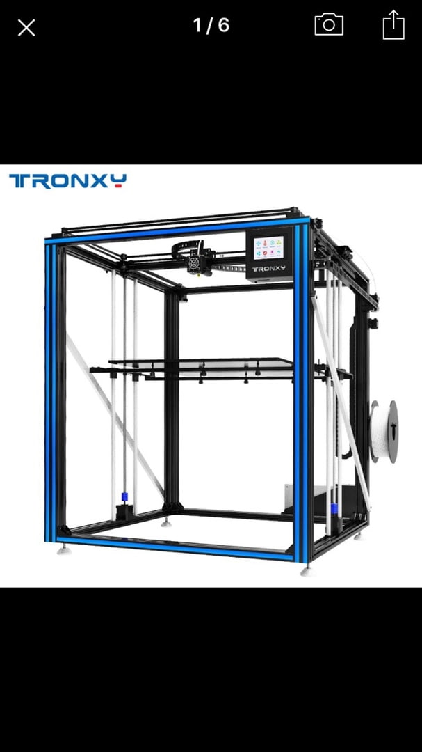 Продам 3д принтер tronxy x5st-500-2e