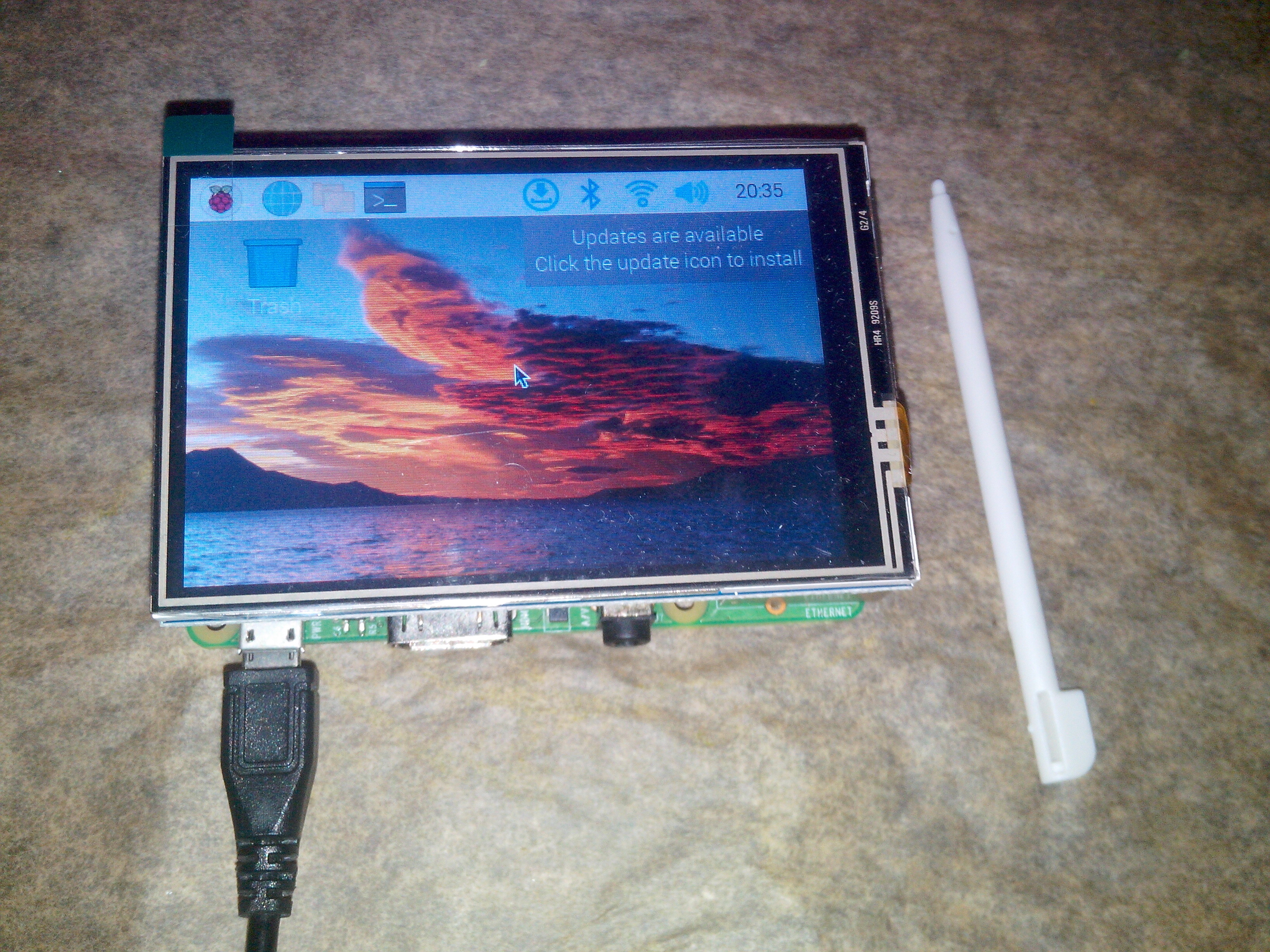 Raspberry pi 3 b с LCD