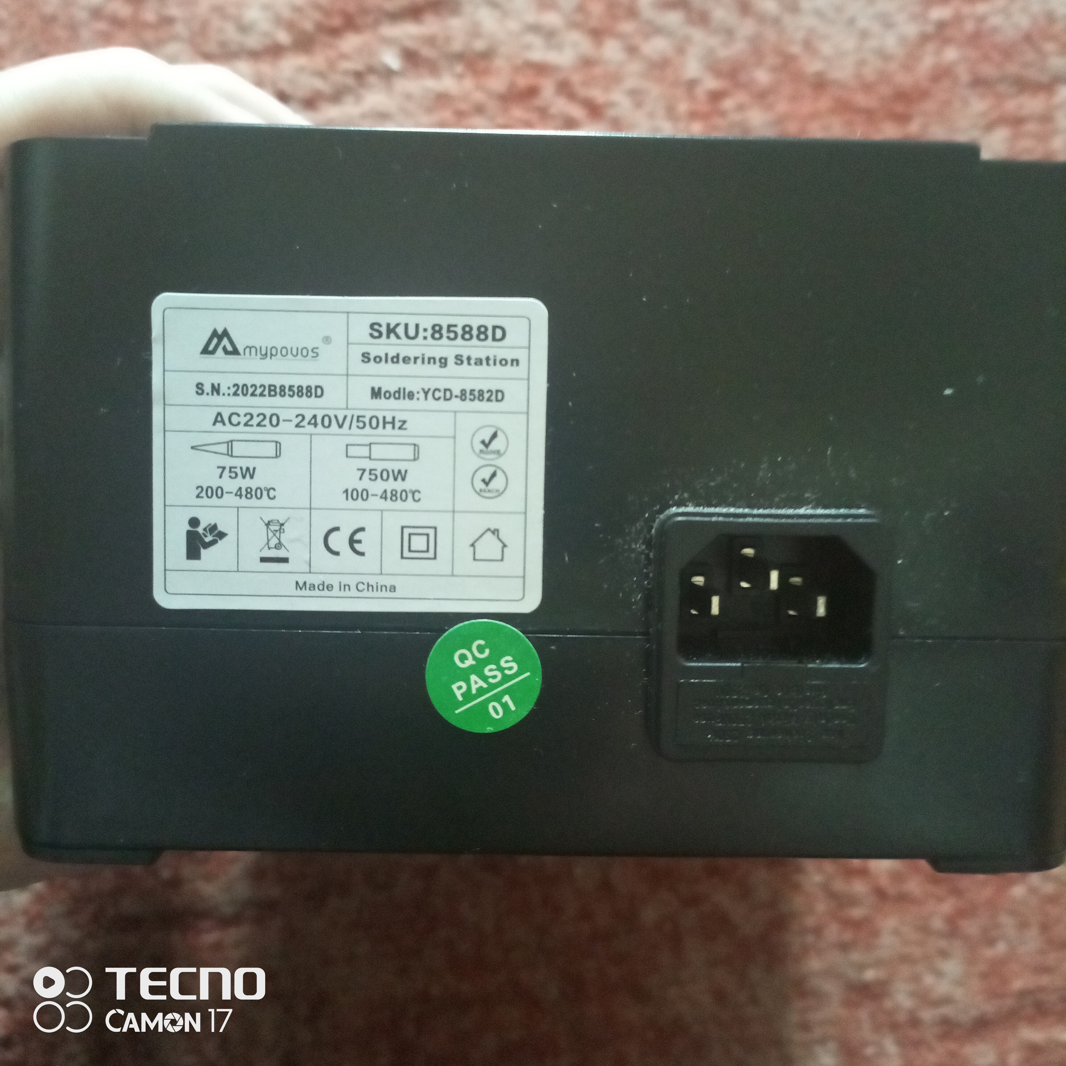 Продам, блок управления от паяльной станции и стекла.