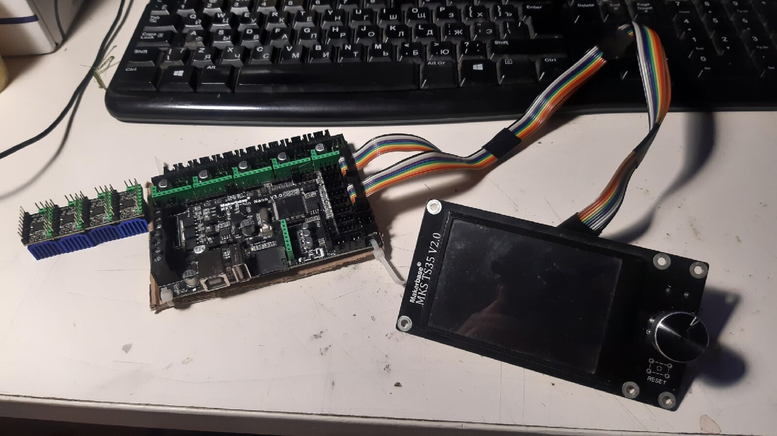 Продам Makerbase MKS robin nano v3 + TFT MKS TS35 v2.0 Продам Makerbase MKS robin nano v3 + TFT MKS TS35 v2.0