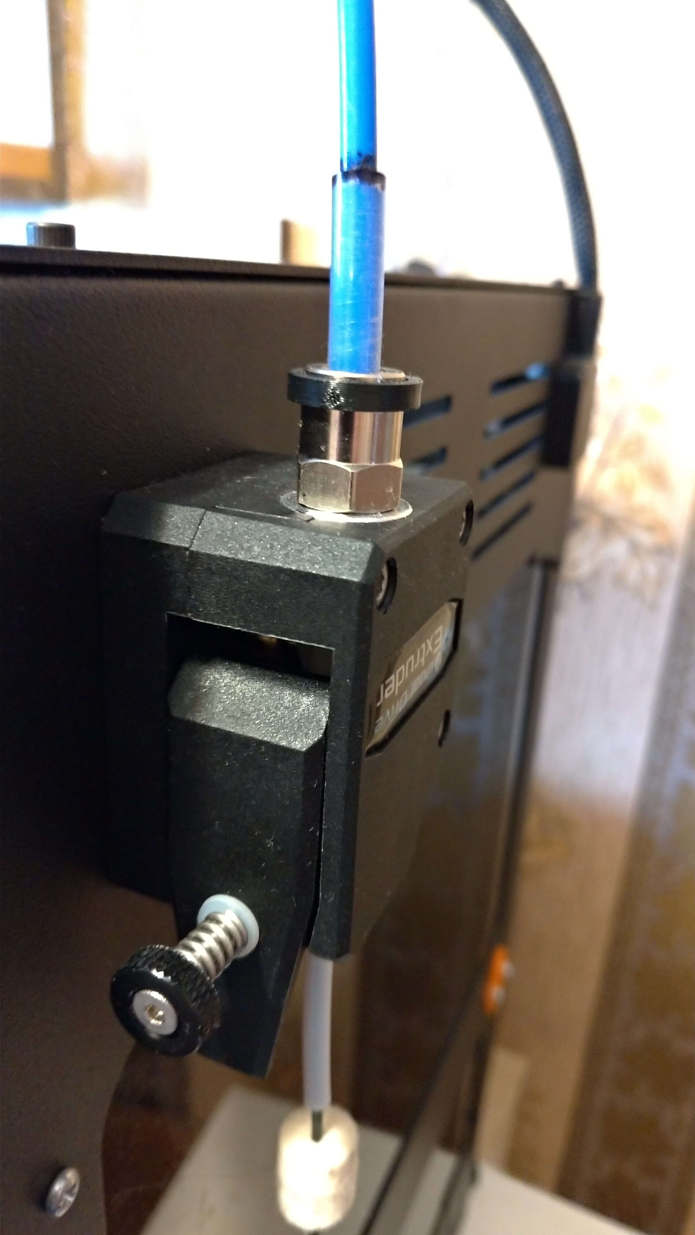 Усиленное крепление тефлоновой трубки для Bowden