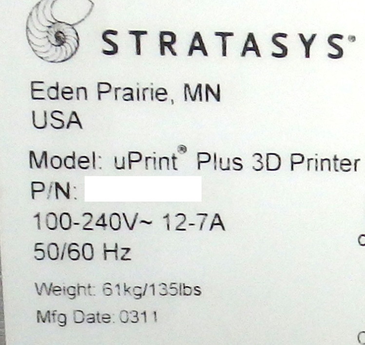 3Д принтер uPrint Plus