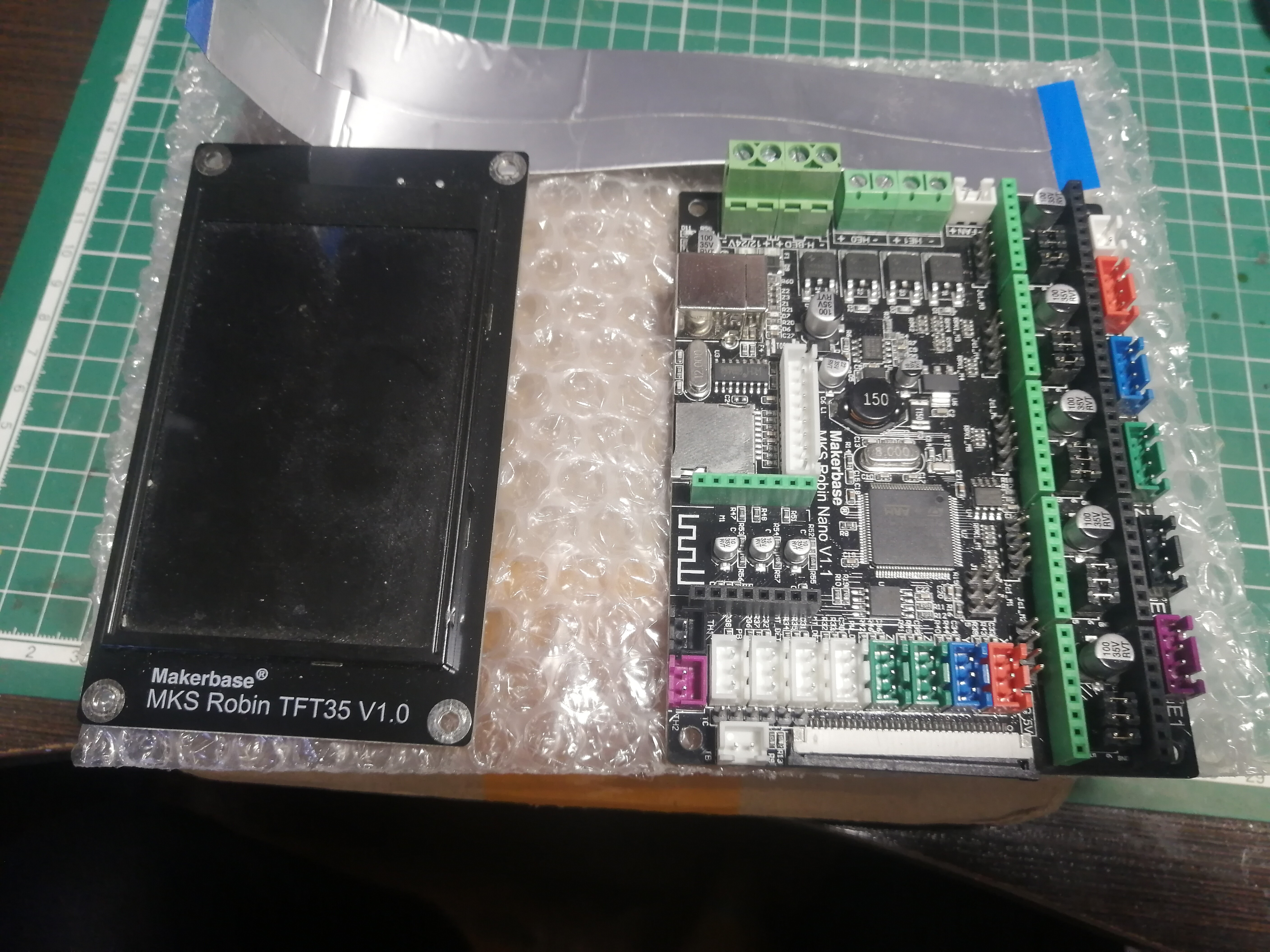 MKS Robin nano V1.1 с экраном MKS robin TFT 24