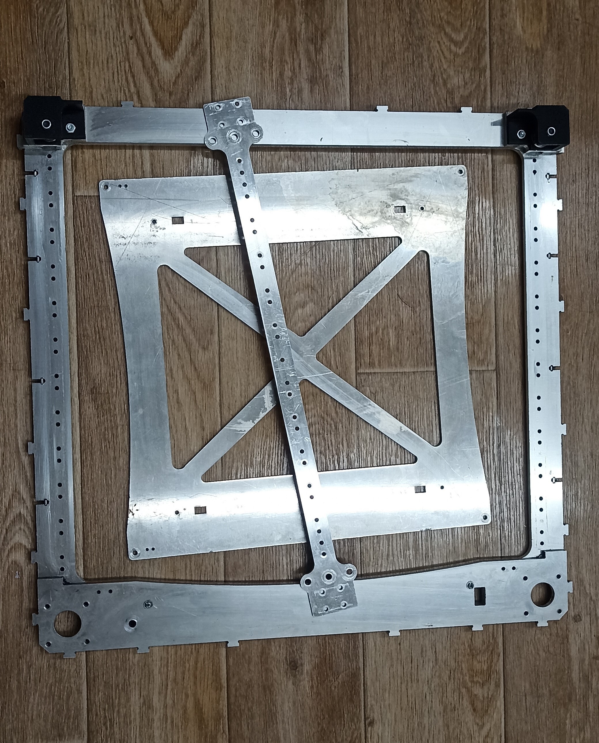 Алюминиевый портал, балка оси X и подстолье для FriBot MAX Pro