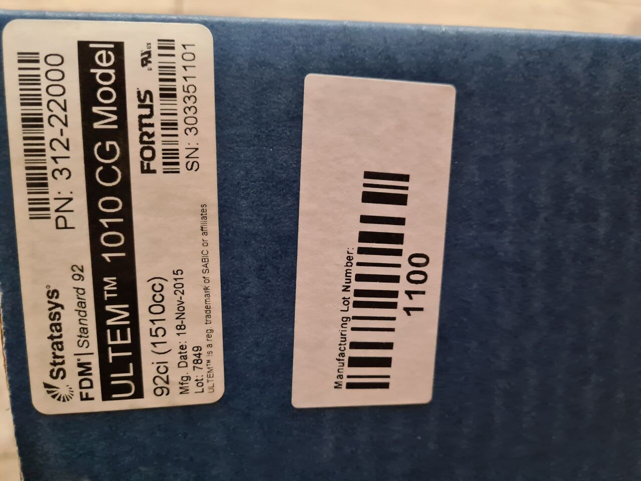 Продажа картриджей Ultem 1010