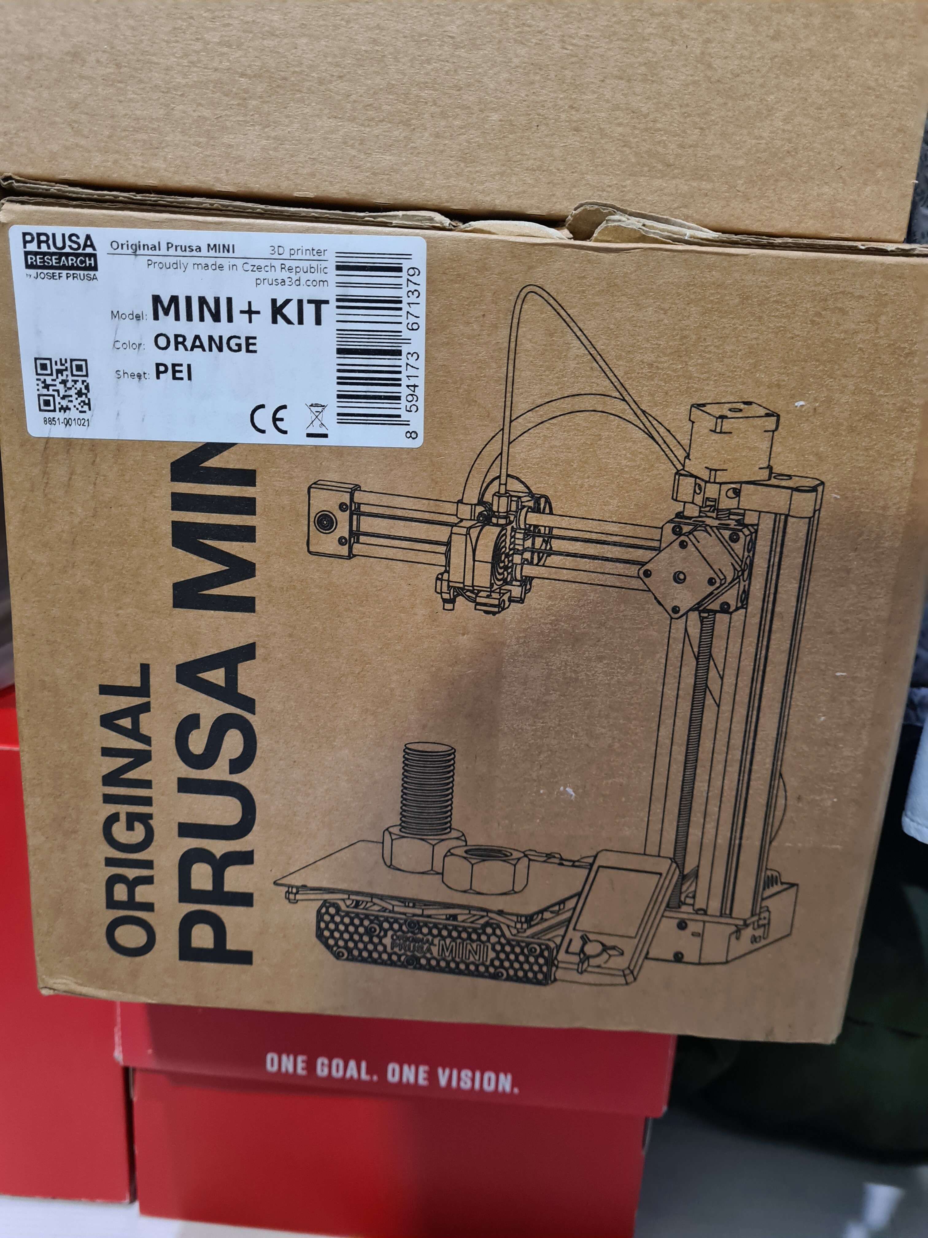 Original Prusa mini+ kit с датчиком филамента
