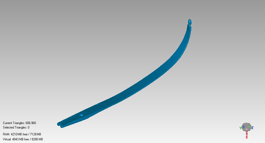 Обработка 3д-скана