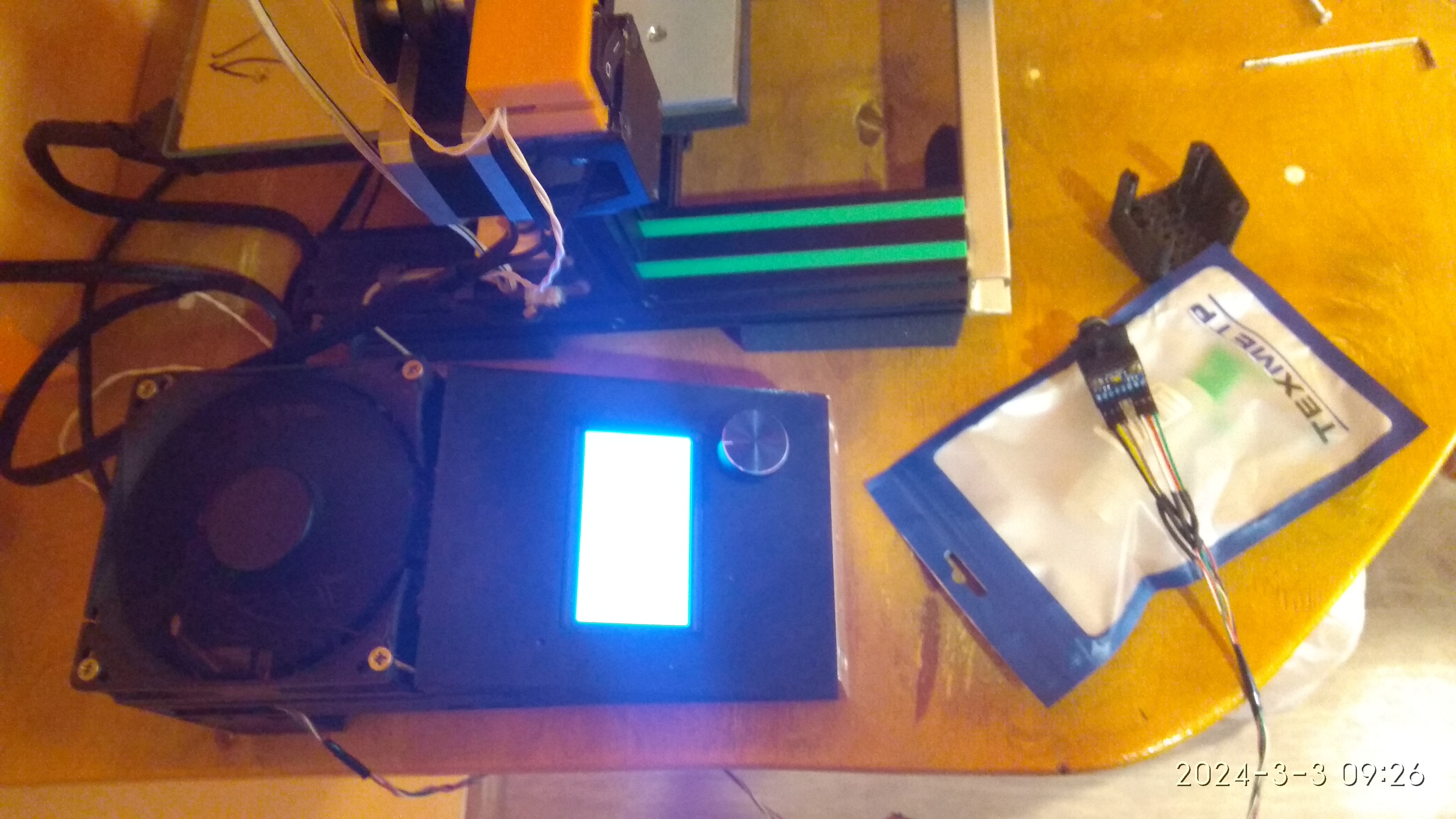 Ender 3 в максимальной комплектации. Klipper, adxl.