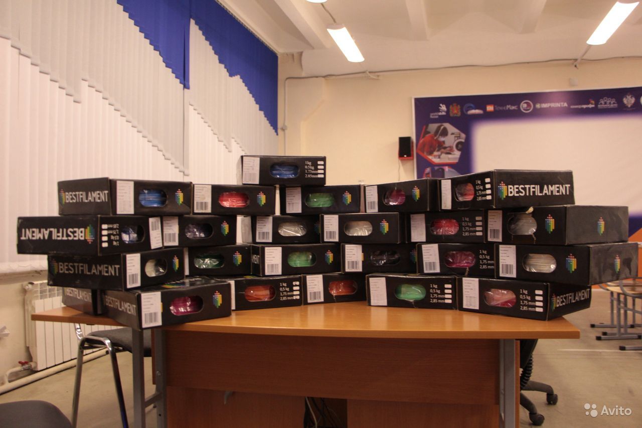 PLA пластик Bestfilament для 3D-принтеров 1 кг (2.85 мм)