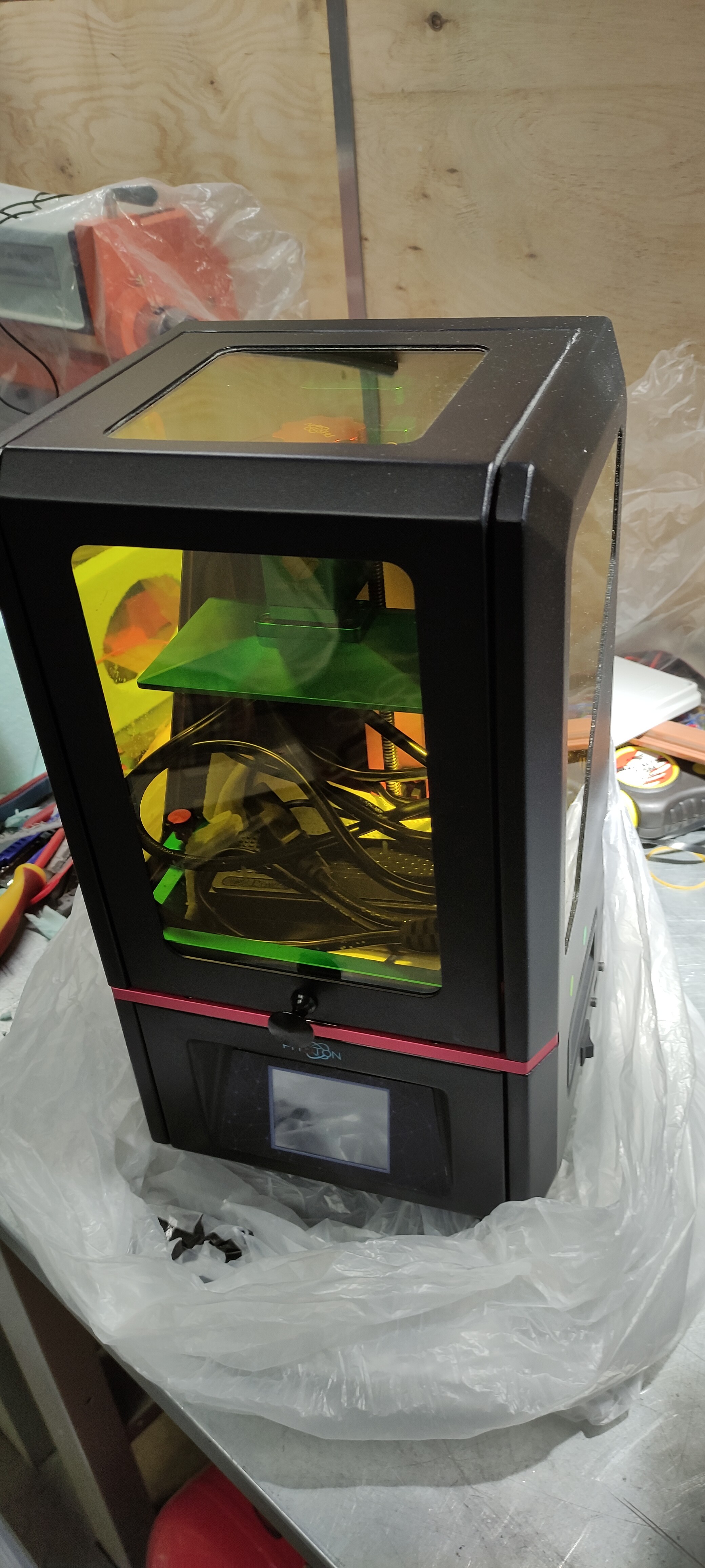 anycubic photon s + anycubic wash and cure 2 + смола + апгрейд кит anycubic photon s + anycubic wash and cure 2 + смола + апгрейд кит