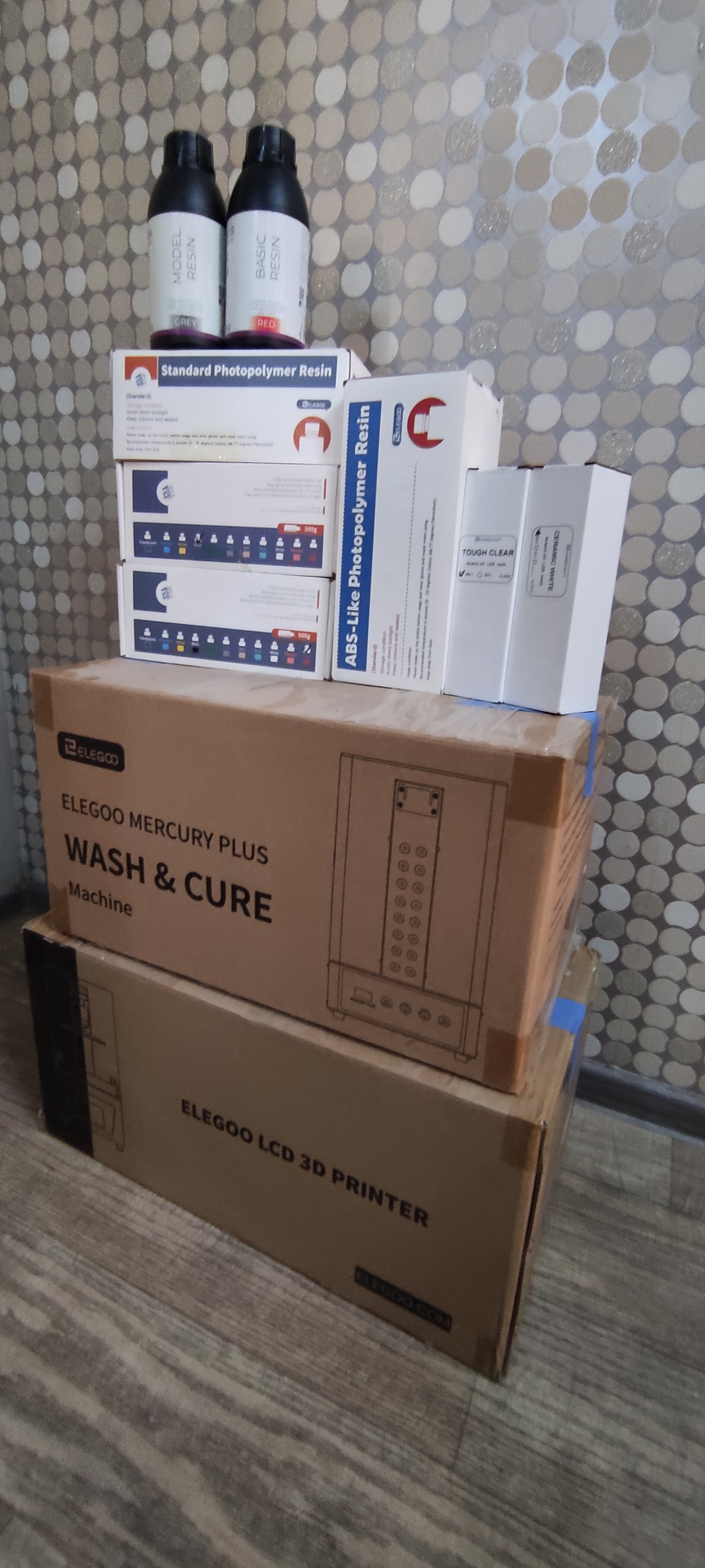 Продам комплект Elegoo Mars 2 Pro + Elegoo Mercury Plus Wash&Cure+фотополимерные смолы Продам комплект Elegoo Mars 2 Pro + Elegoo Mercury Plus Wash&Cure+фотополимерные смолы