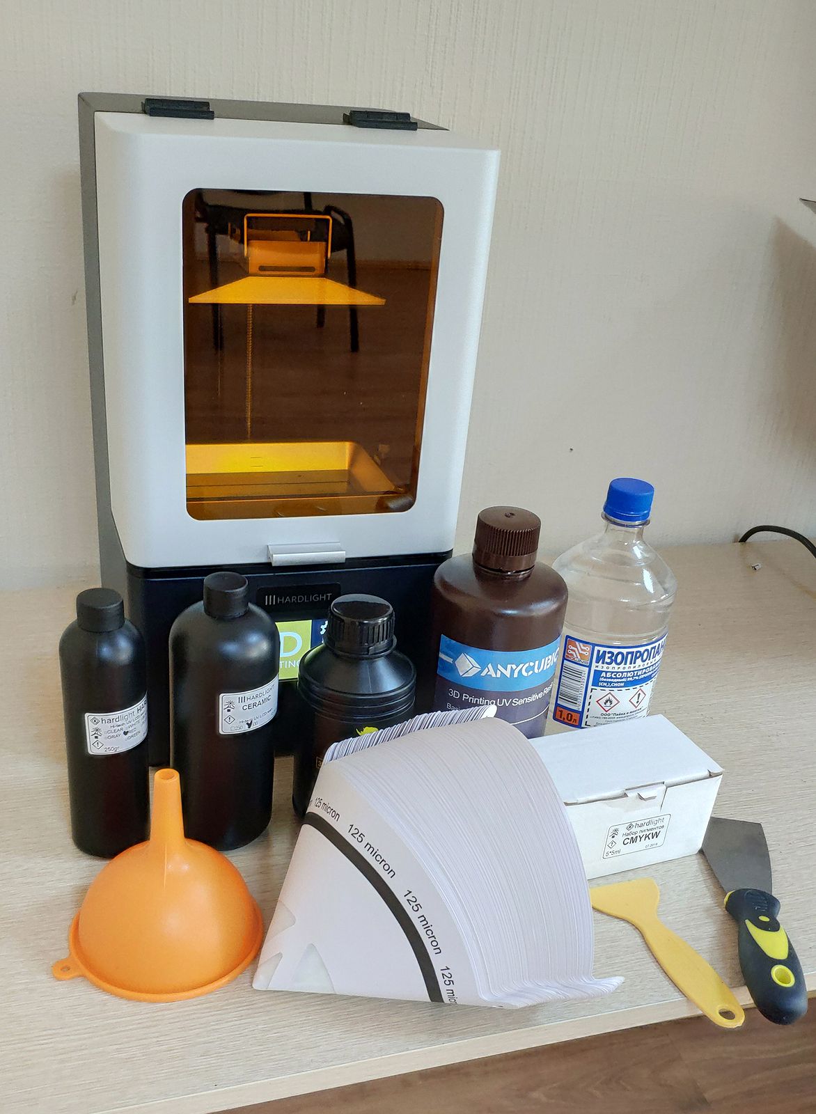 Продаю фотополимерный 3D принтер Hardlight Sirius