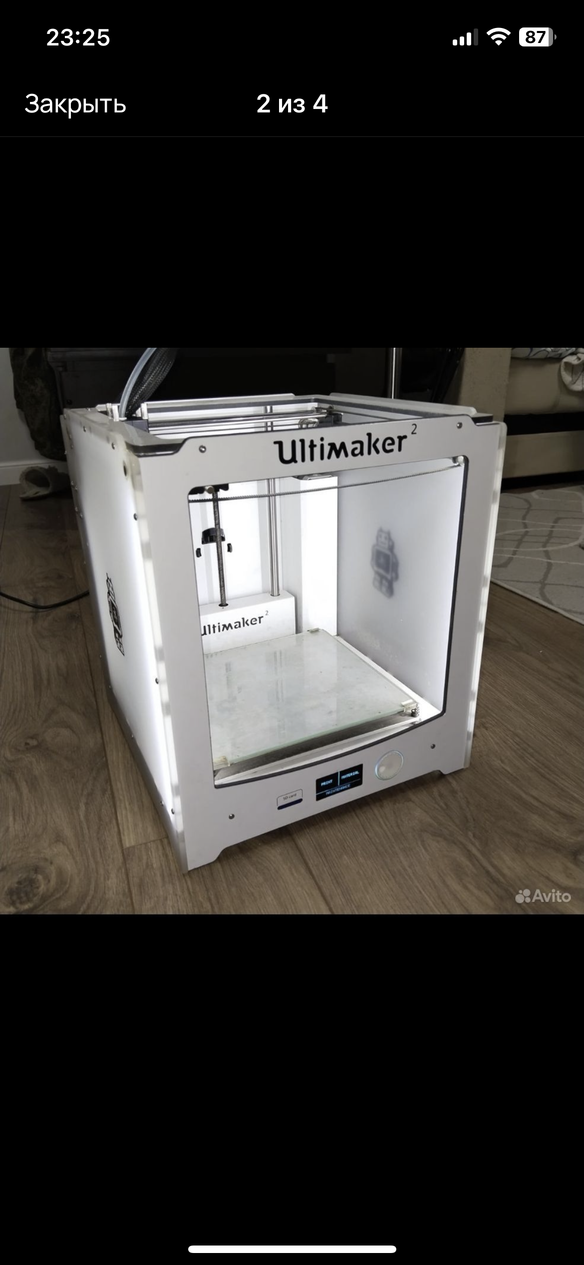 Продаю 3д принтер ultimaker2