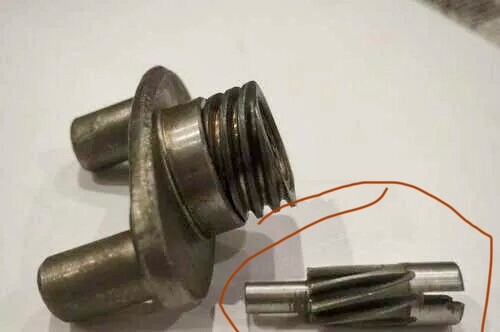 Создать 3d модель червячной передачи на вал спидометра Днепр