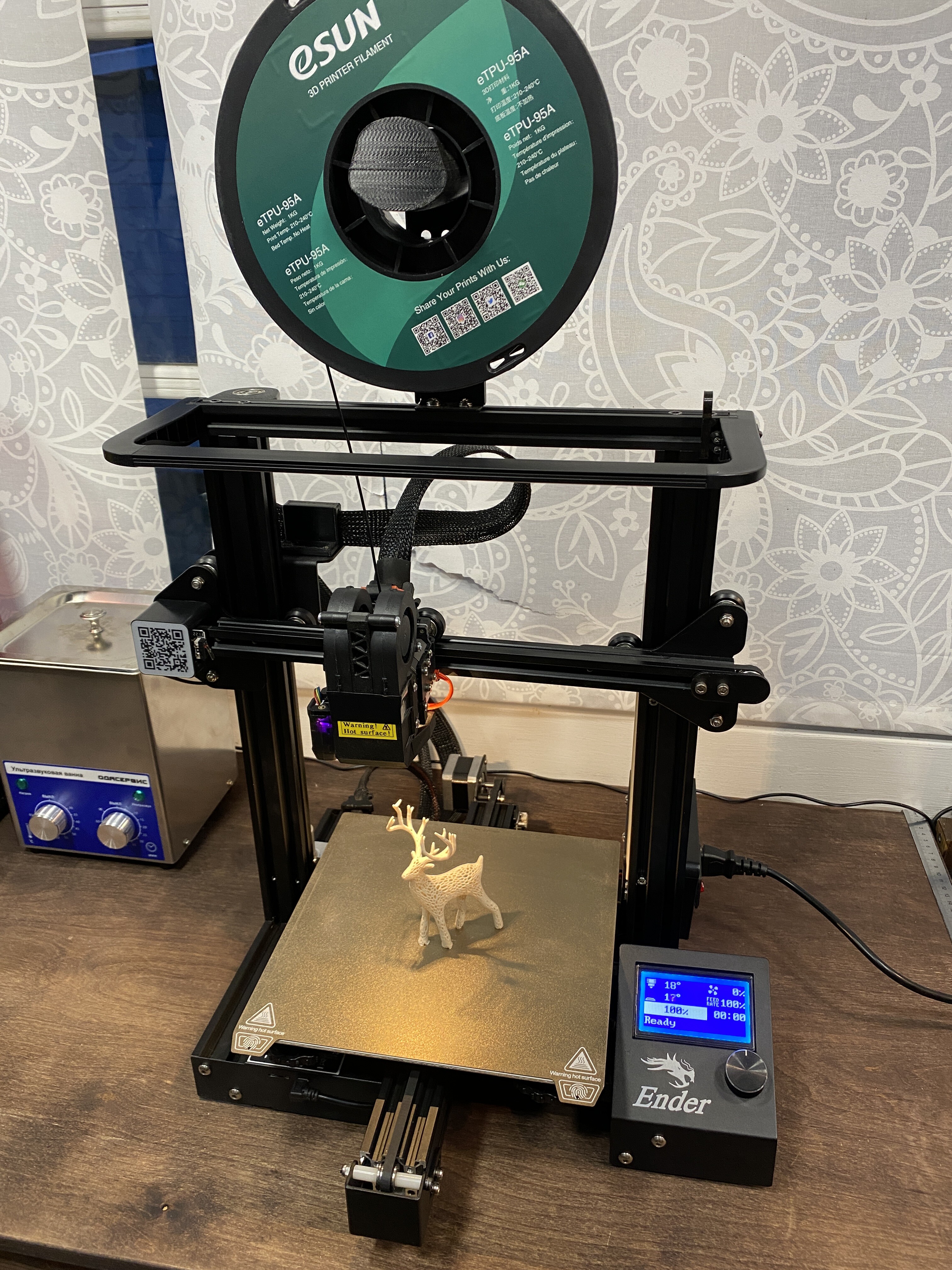 Продам свой Ender 3 Pro с Клиппером, Спрайт Экструдером и прочим. Готов к печати композитами.
