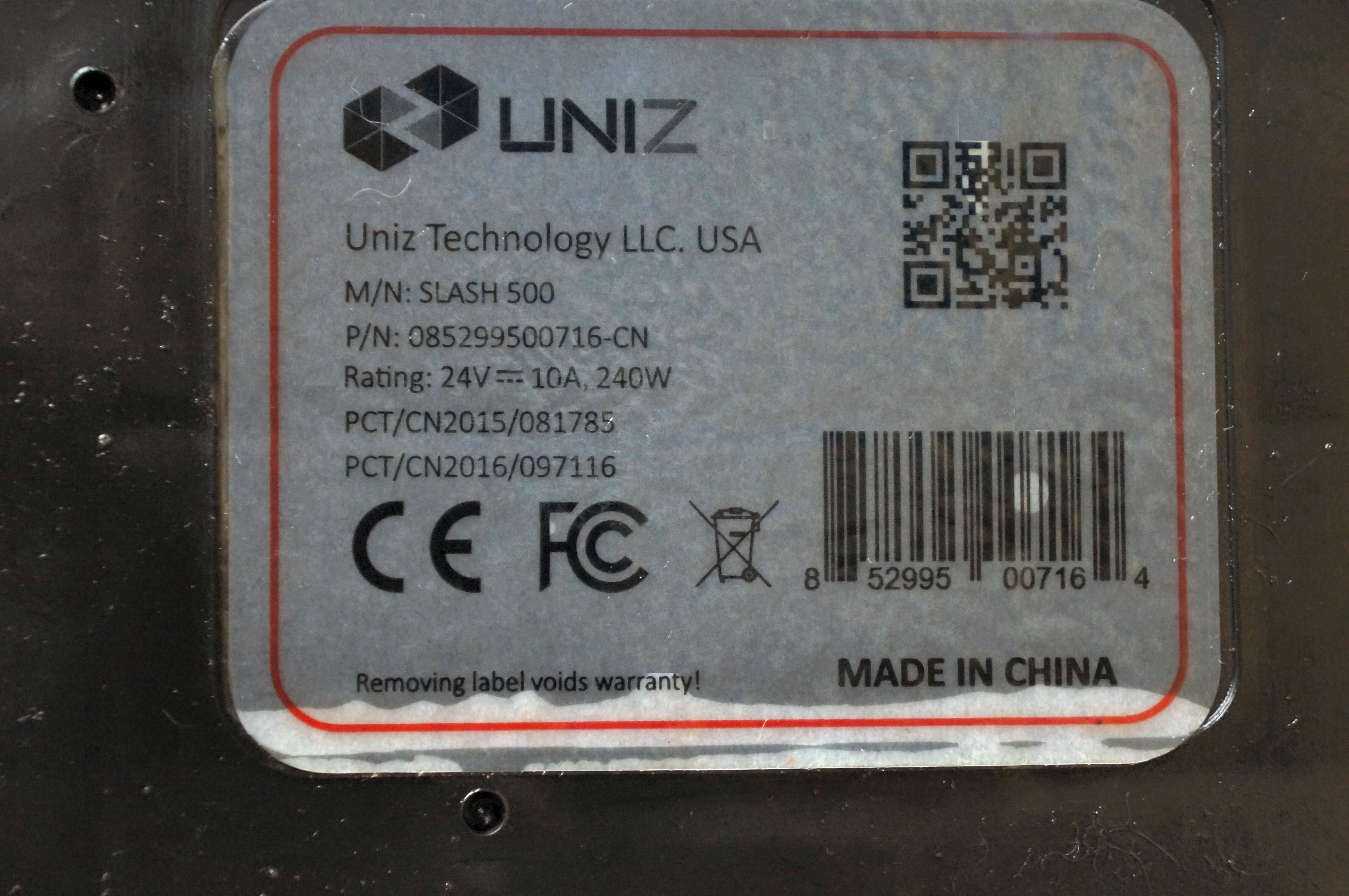 3D принтер SLA uniz slash plus для стоматологов