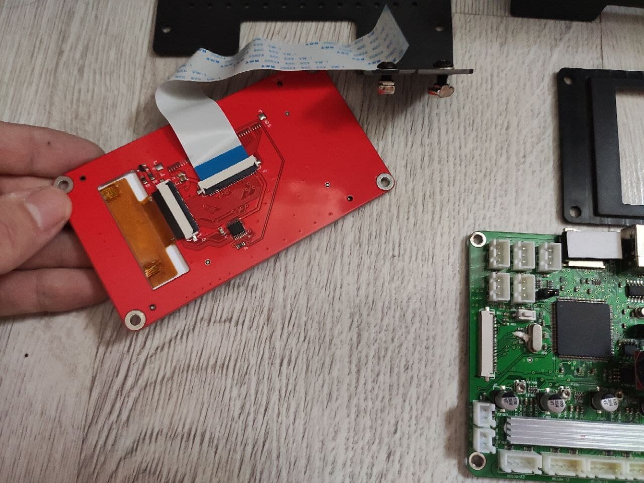 Tronxy xy2 плата, сенсорный экран, корпус из металла