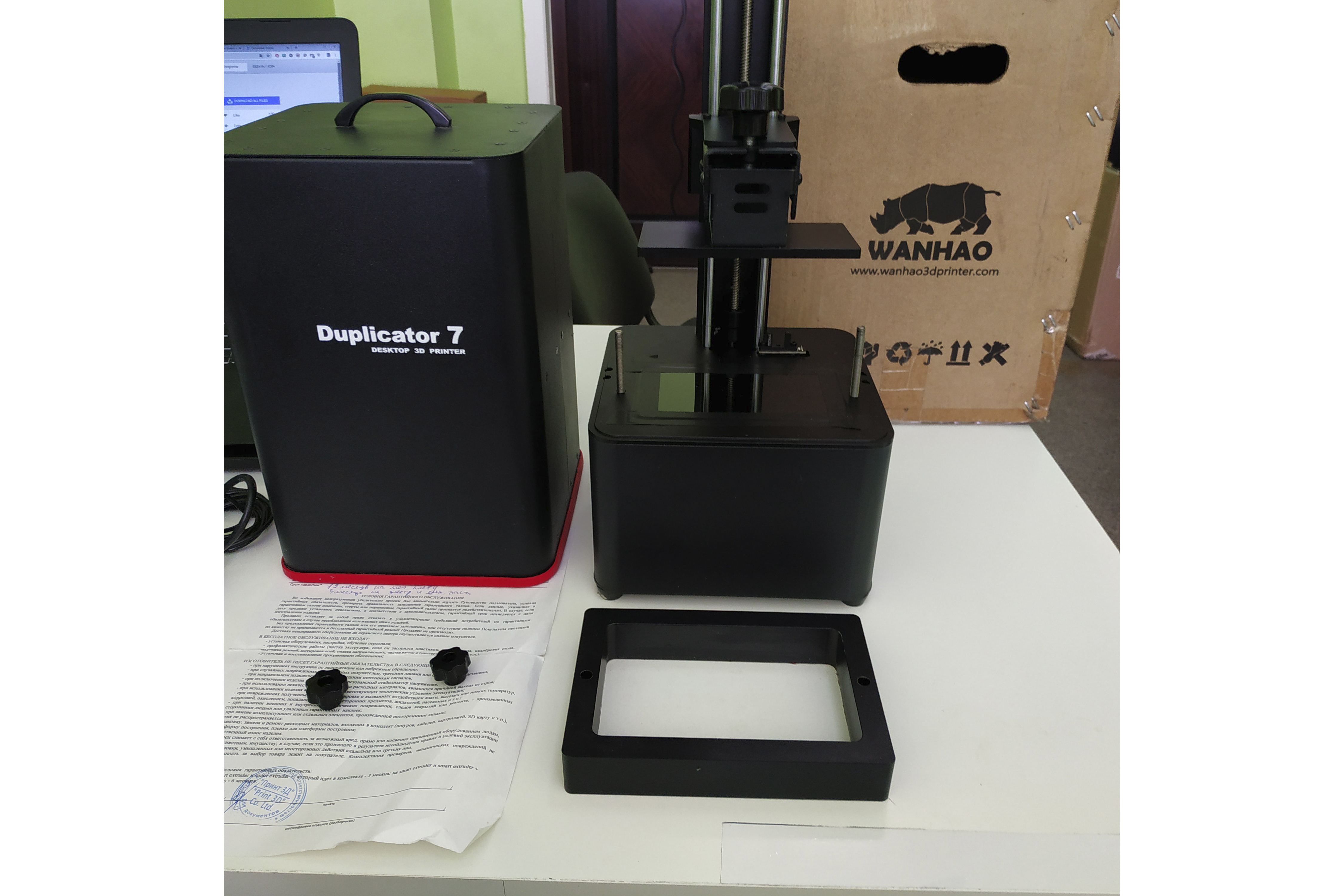 Wanhao Duplicator 7 (D7 1.4) top3dshop + 1.5 кг смолы Wanhao Duplicator 7 (D7 1.4) top3dshop + 1.5 кг смолы