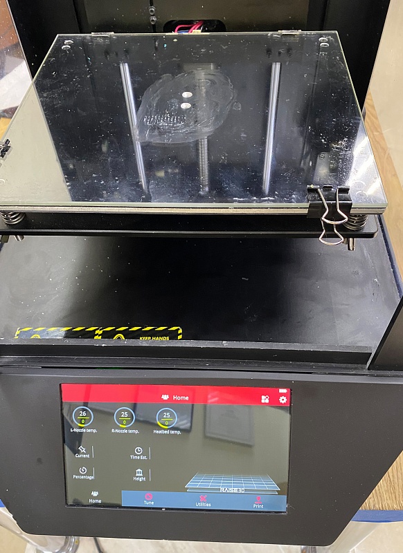 Продается 3D принтер Raise3D N1 с 2-мя экструдерами Б/У