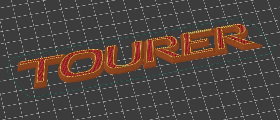 Моделирование шильдика toyota chaser