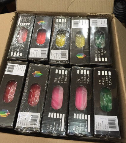 Распродаём остатки склада АБС пластика от Bestfilament 2.85мм