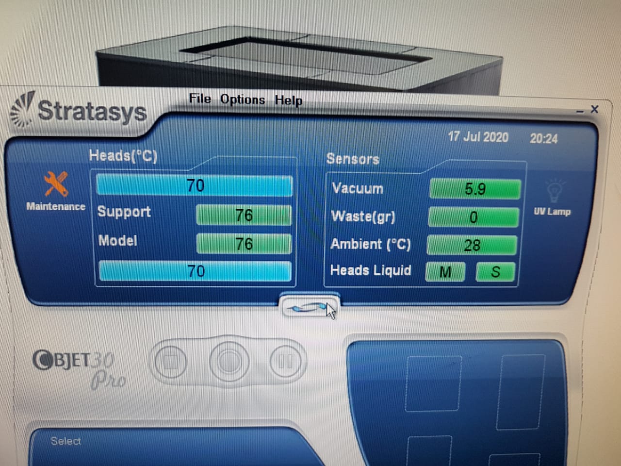 Stratasys Objet30 Pro