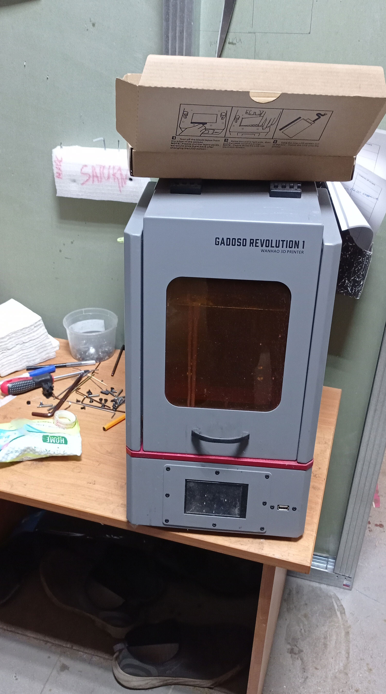 Wanhao GR1 продам на запчасти или под ремонт Wanhao GR1 продам на запчасти или под ремонт