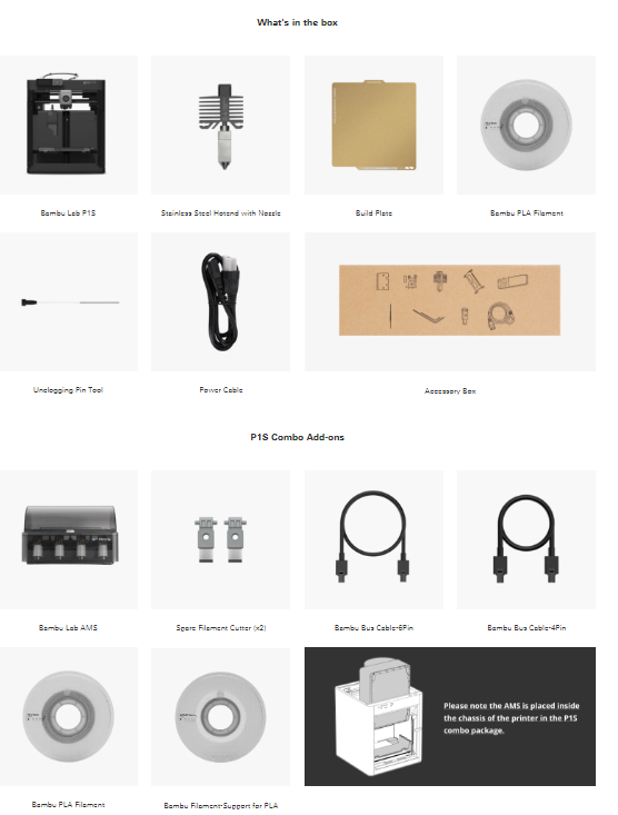 Bambu lab P1S + AMS