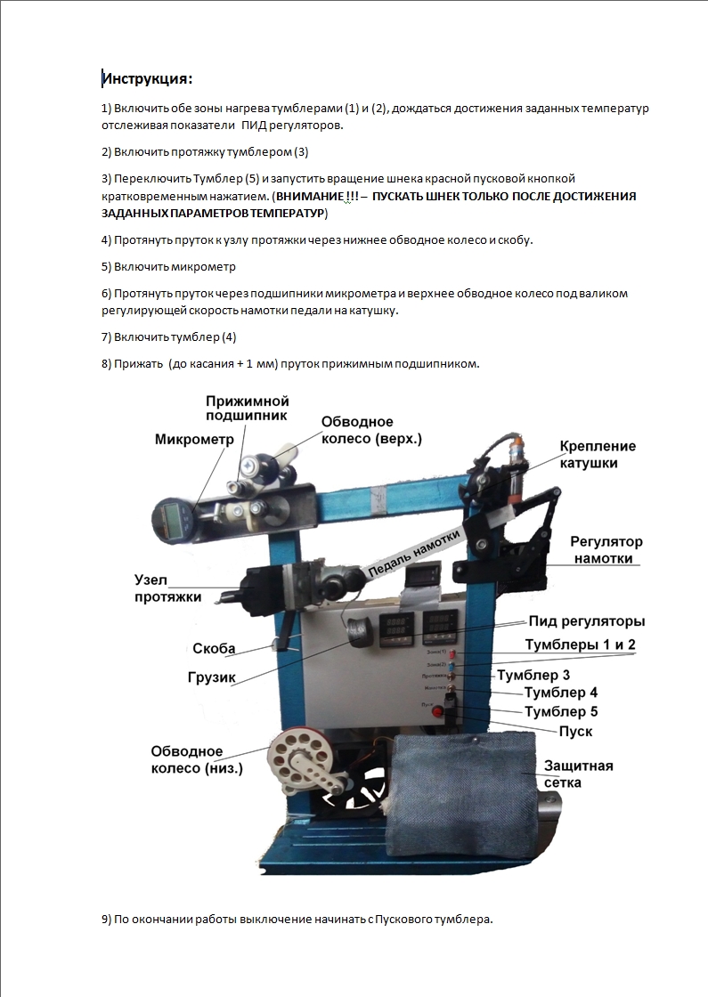 Экструдер филамента