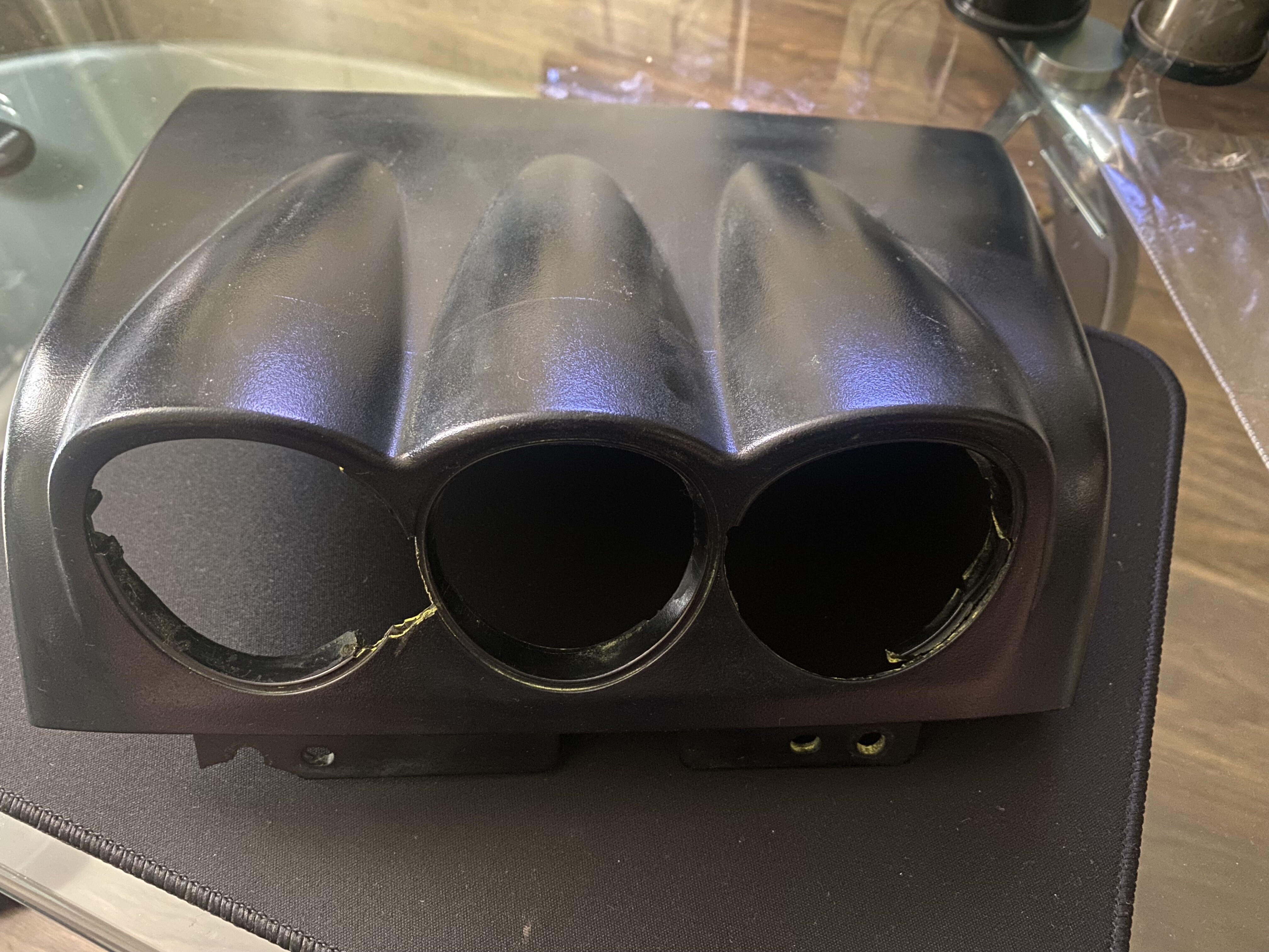 Доработка stl модели скана подиума датчиков