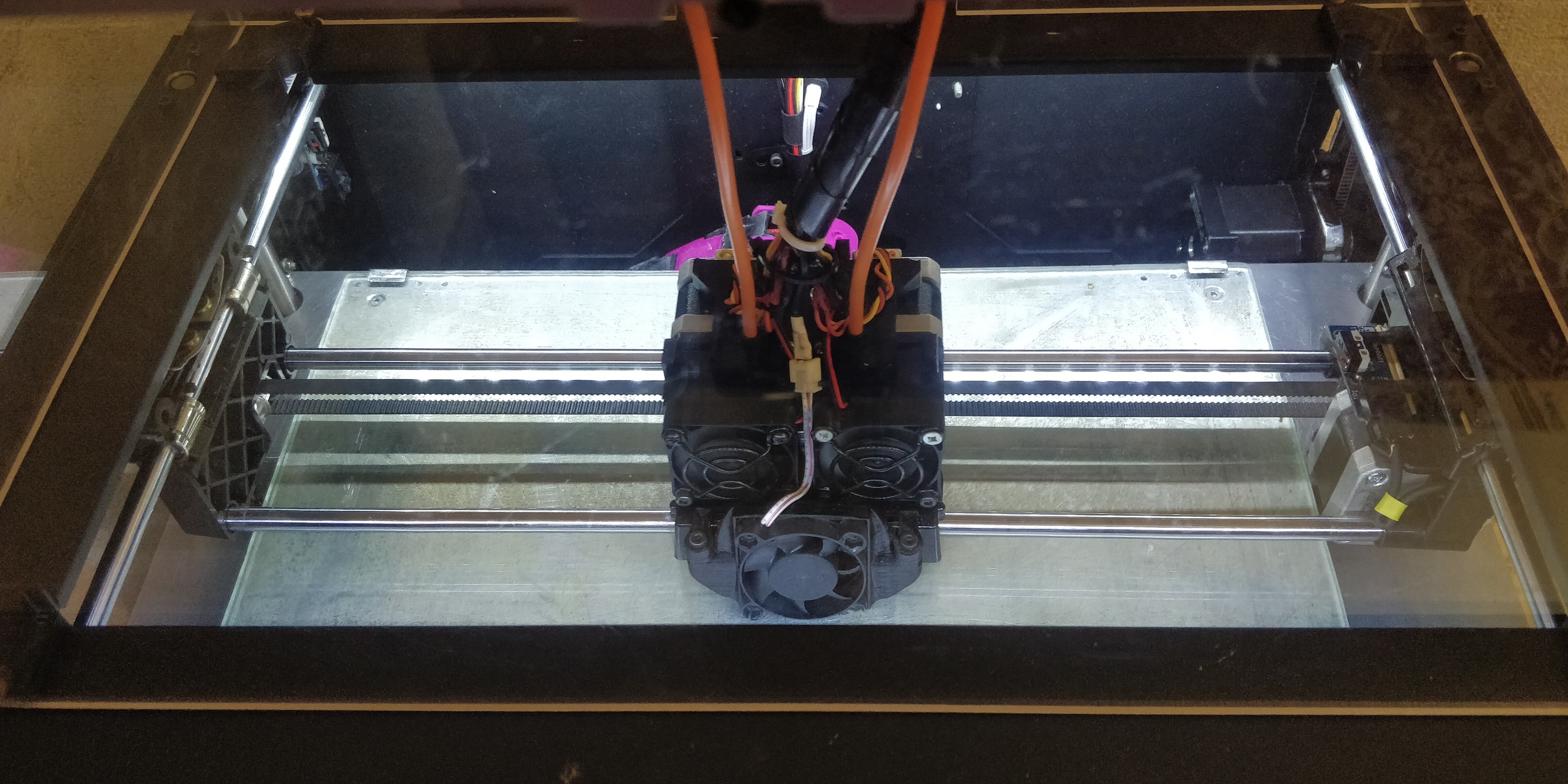 Модернизированный 3D принтер Wanhao Duplicator 4S с рабочей площадью 260*200*180мм