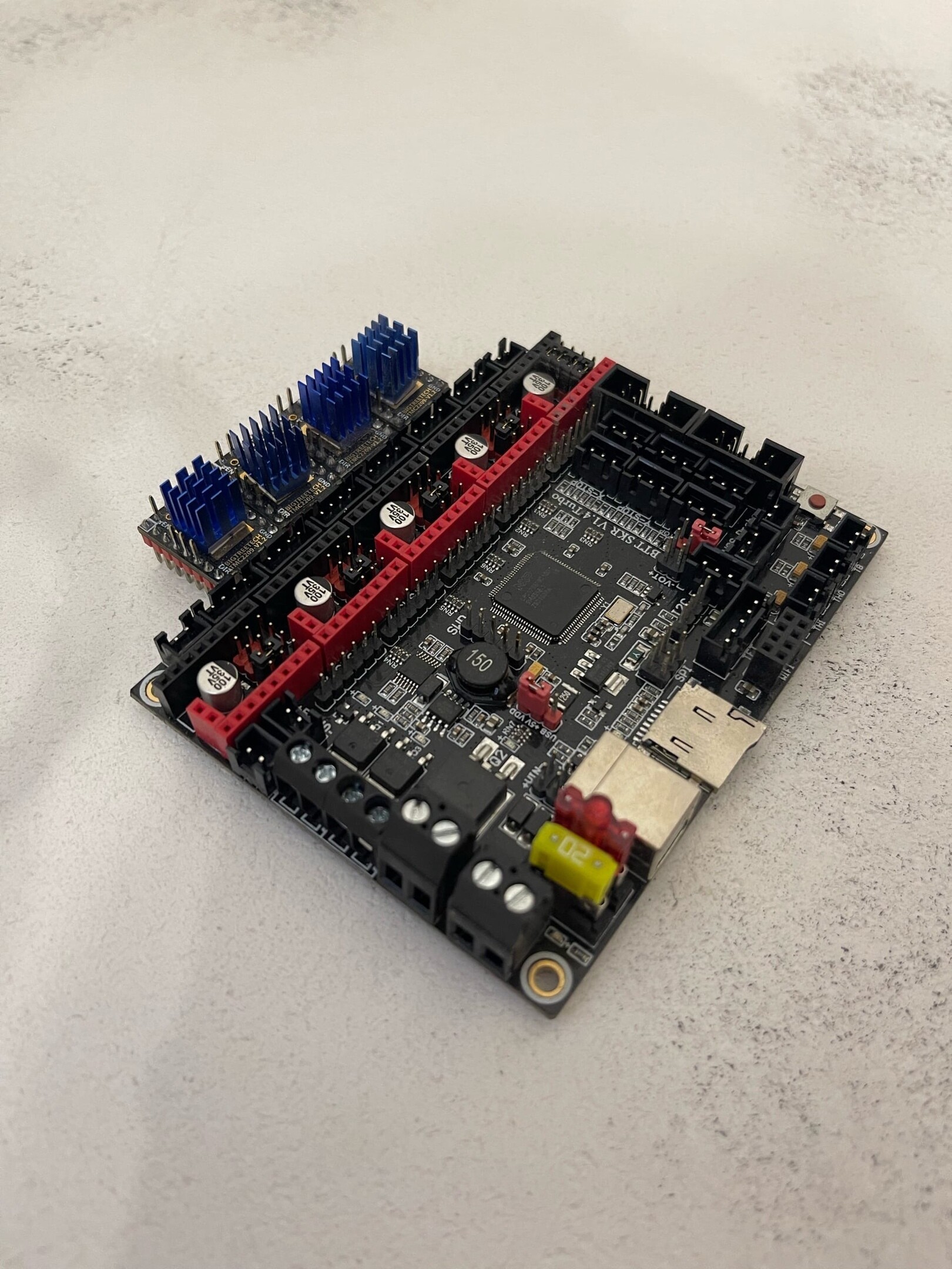 Материнская плата BIGTREETECH SKR V1.4 Turbo + 4х tmc2209