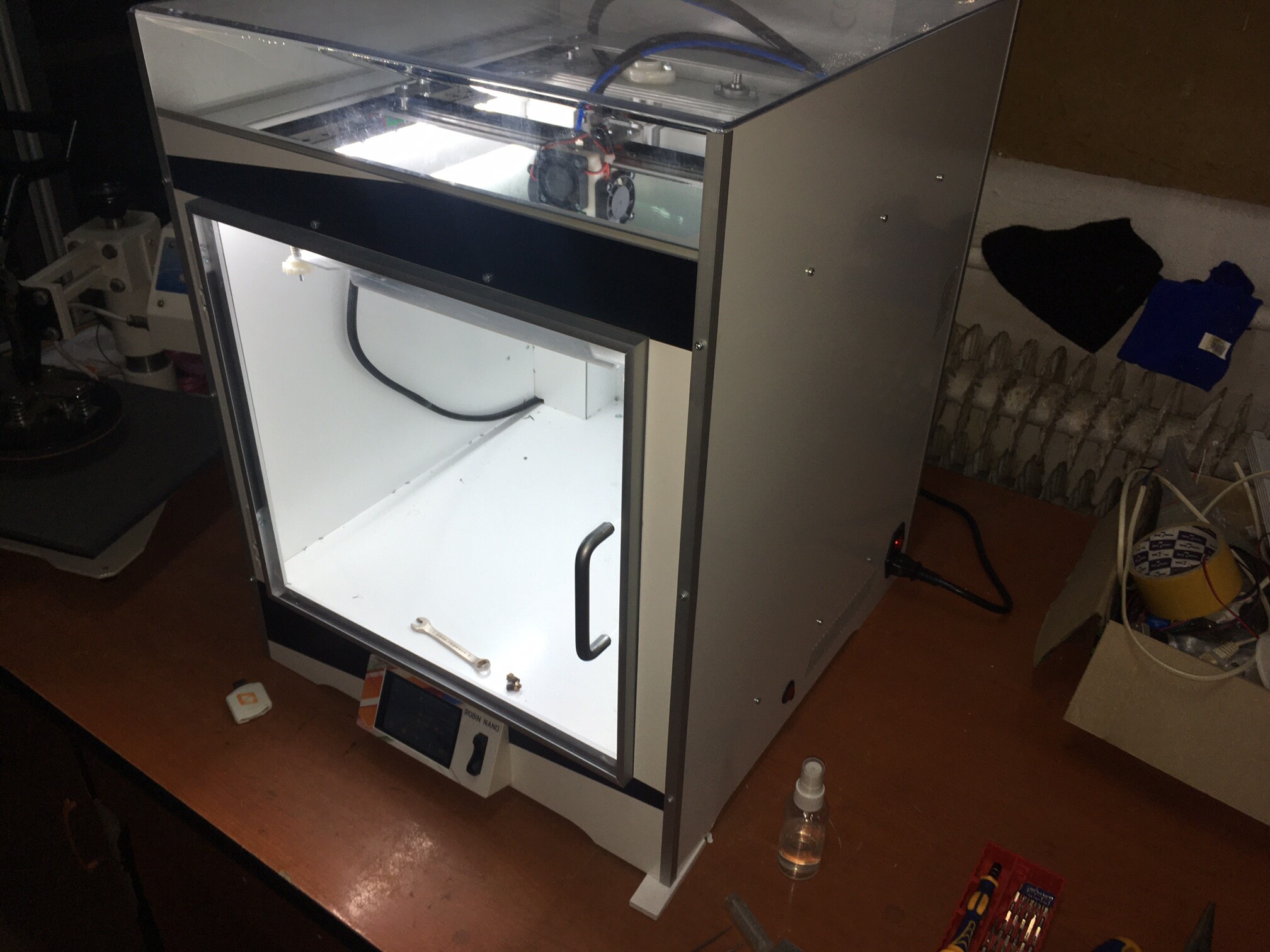 D!al Up 3D принтер боуден 310х310х290 мм hbot с термокамерой.