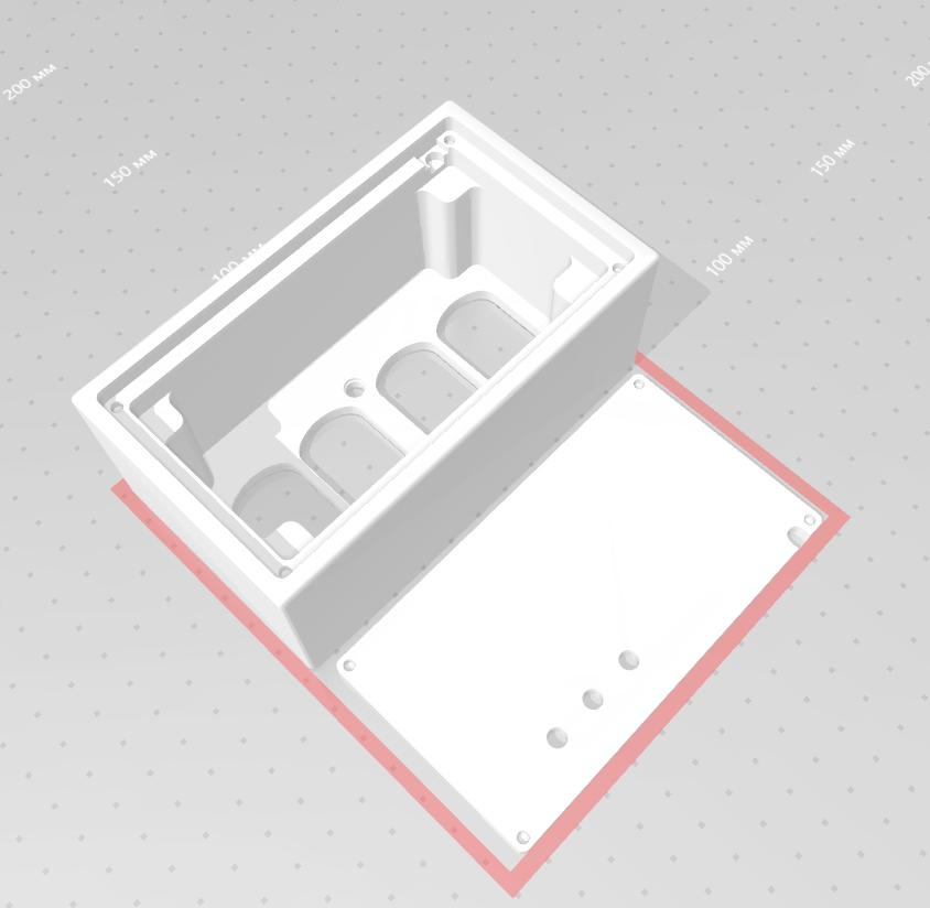 Печать прототипа корпуса