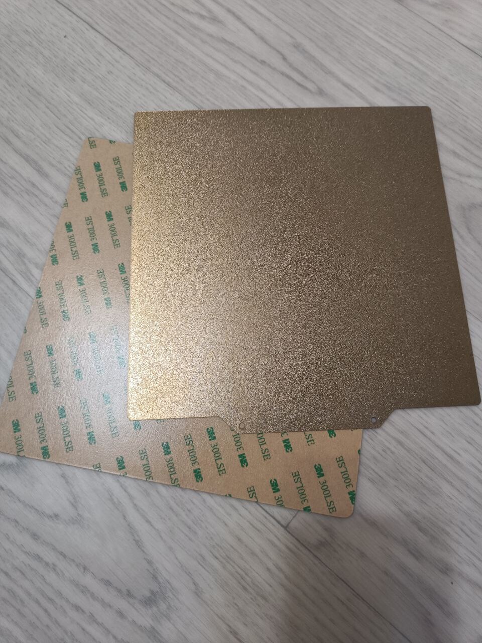 Двусторонний лист PEI 203х203 + магнитная подложка(новый)