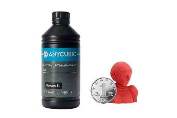 Смола Anycubic, цвет Marroon, 4 х 0.5 литра (Санкт-Петербург)