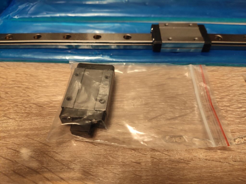 Рельсы MGN12 400мм 5шт + шарики + каретка