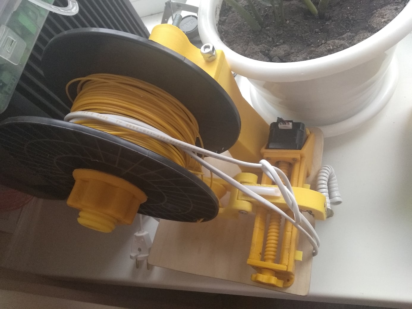 Современный намотчик и укладчик 2 в 1 для экструдера нити