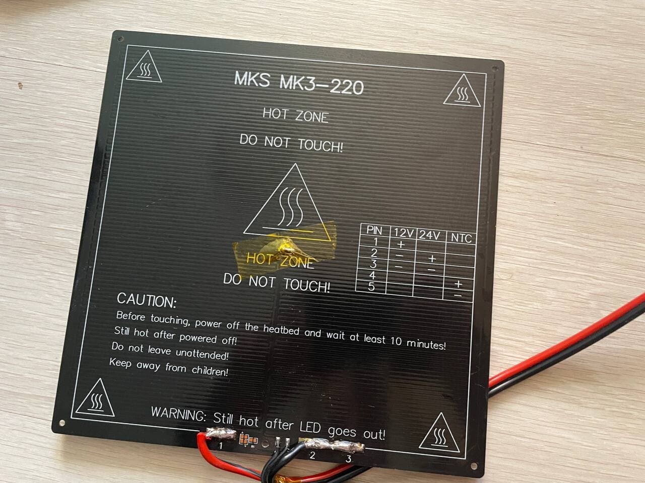 Горячий стол MKS MK3-220