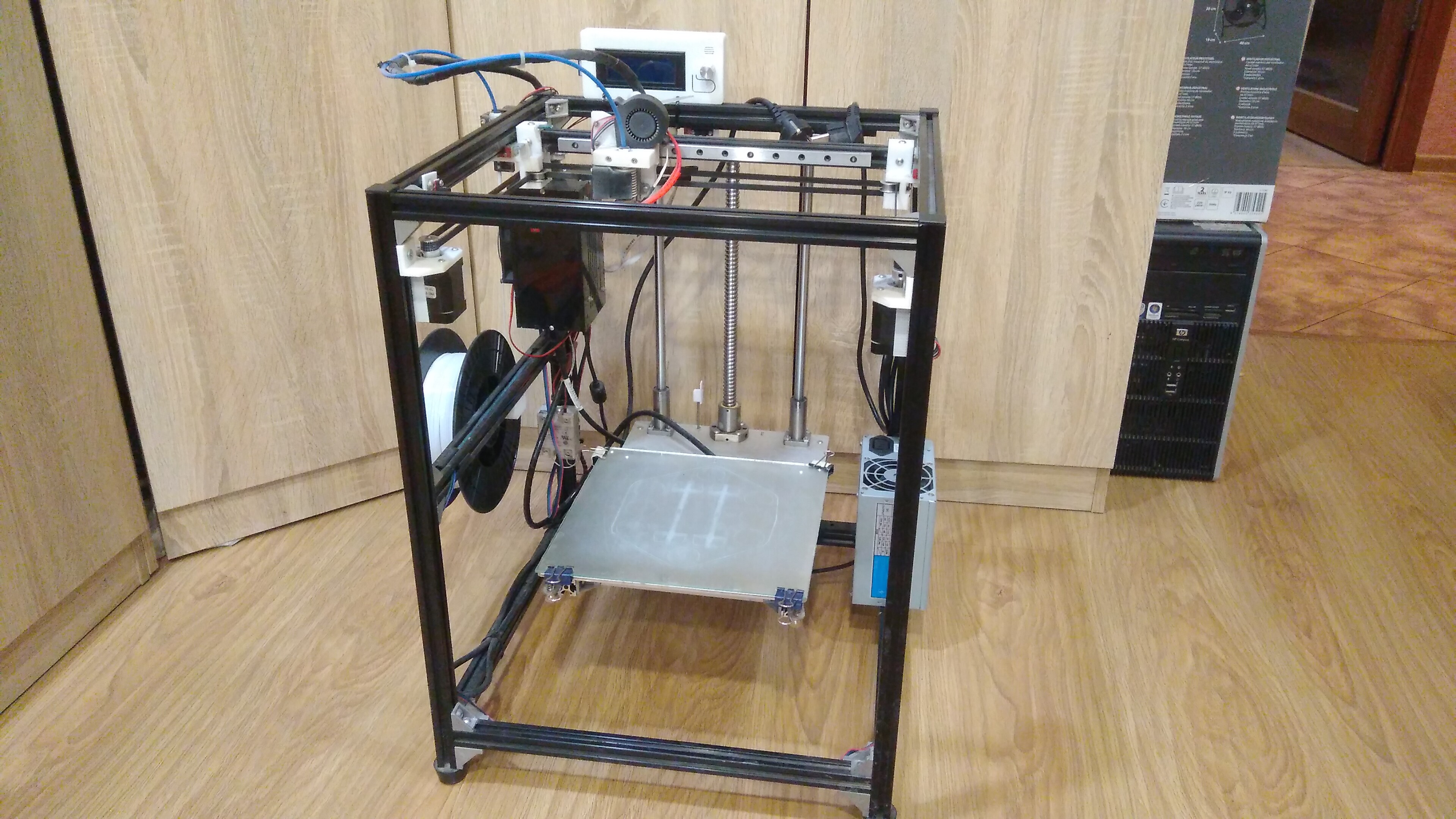 HEVO coreXY на рельсах