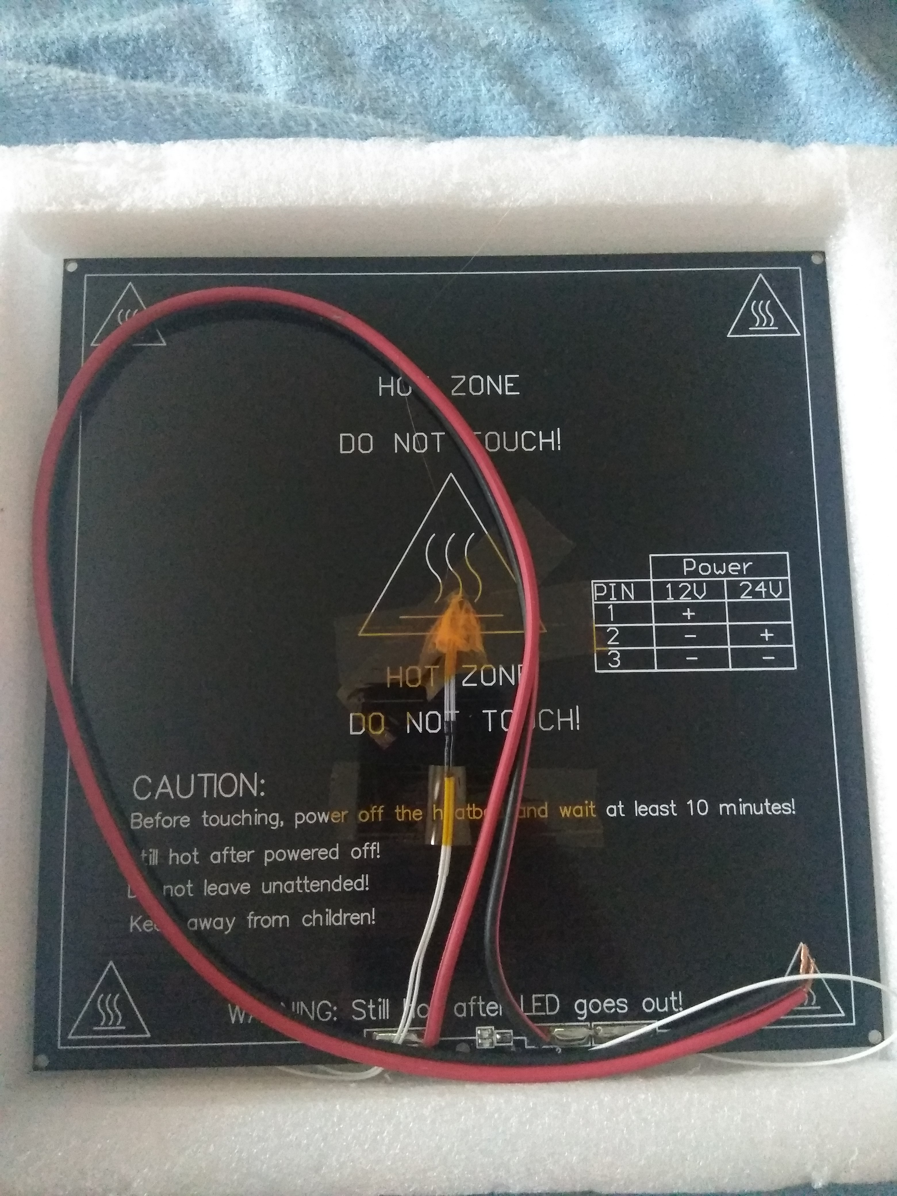 Подогреваемый стол