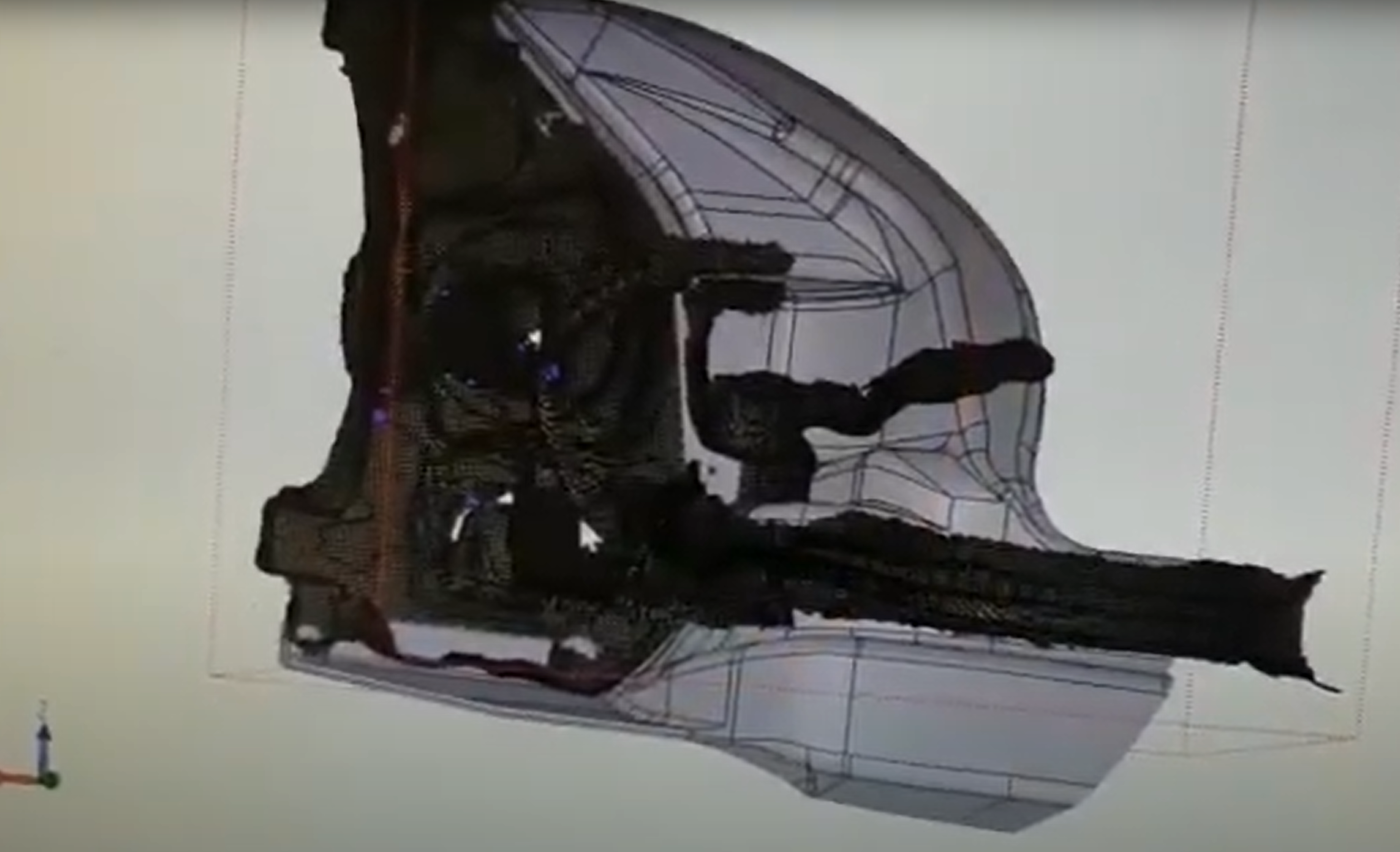Нужно смоделировать деталь для обдува тормозов автомобиля