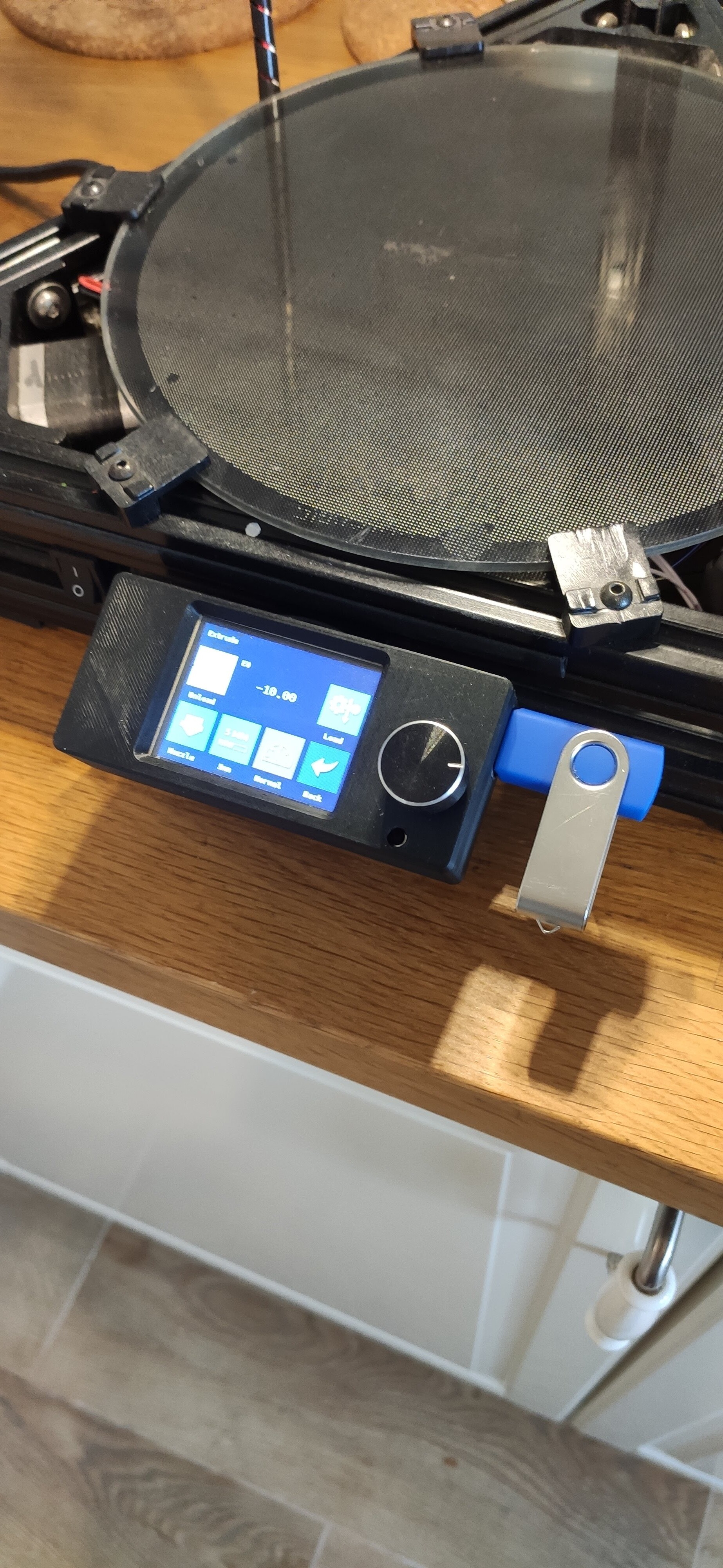 Anycubic Kossel Linear Plus глубоко модернизированый