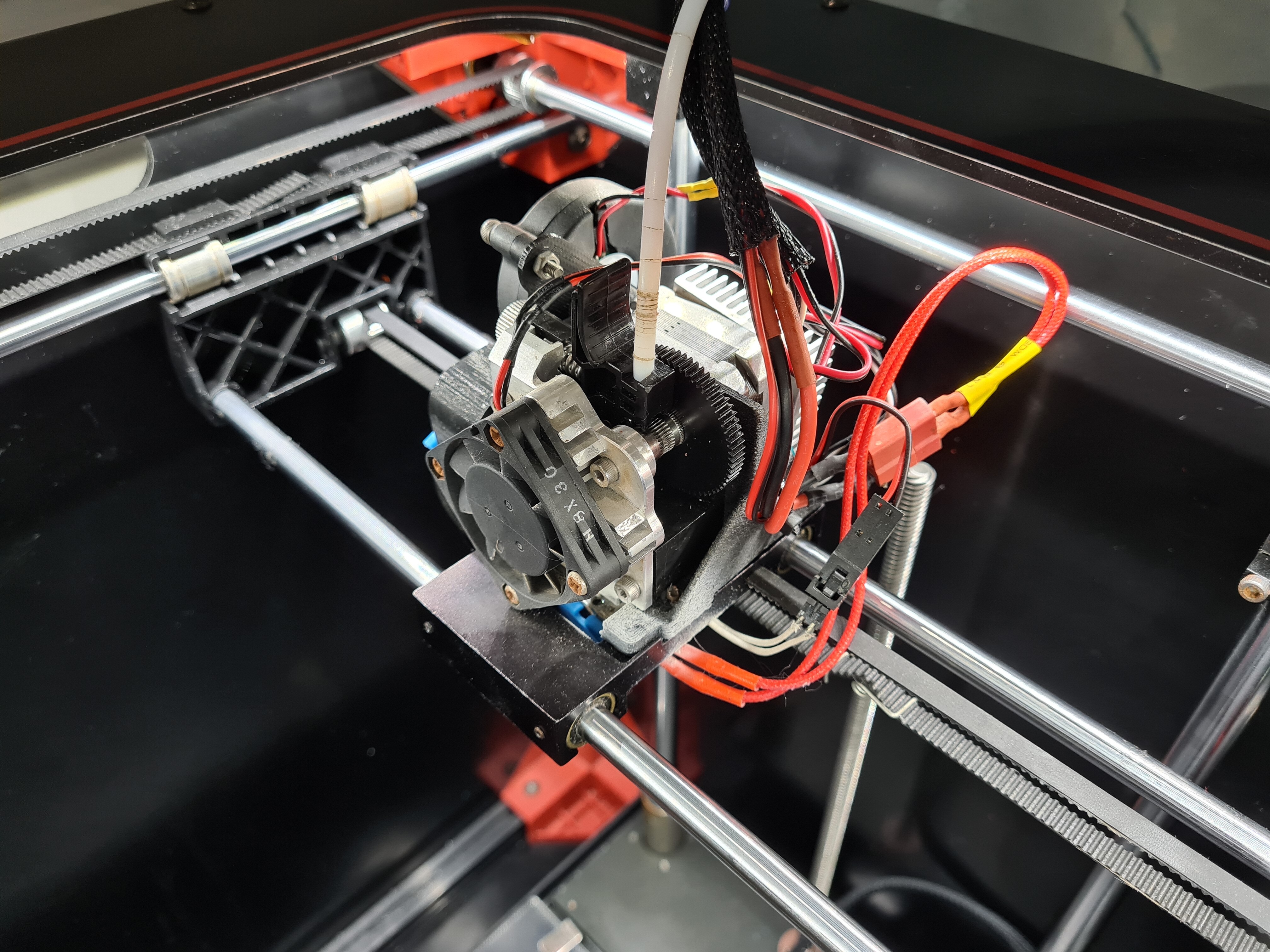 3d принтер Anycubic 4MAX с доработками